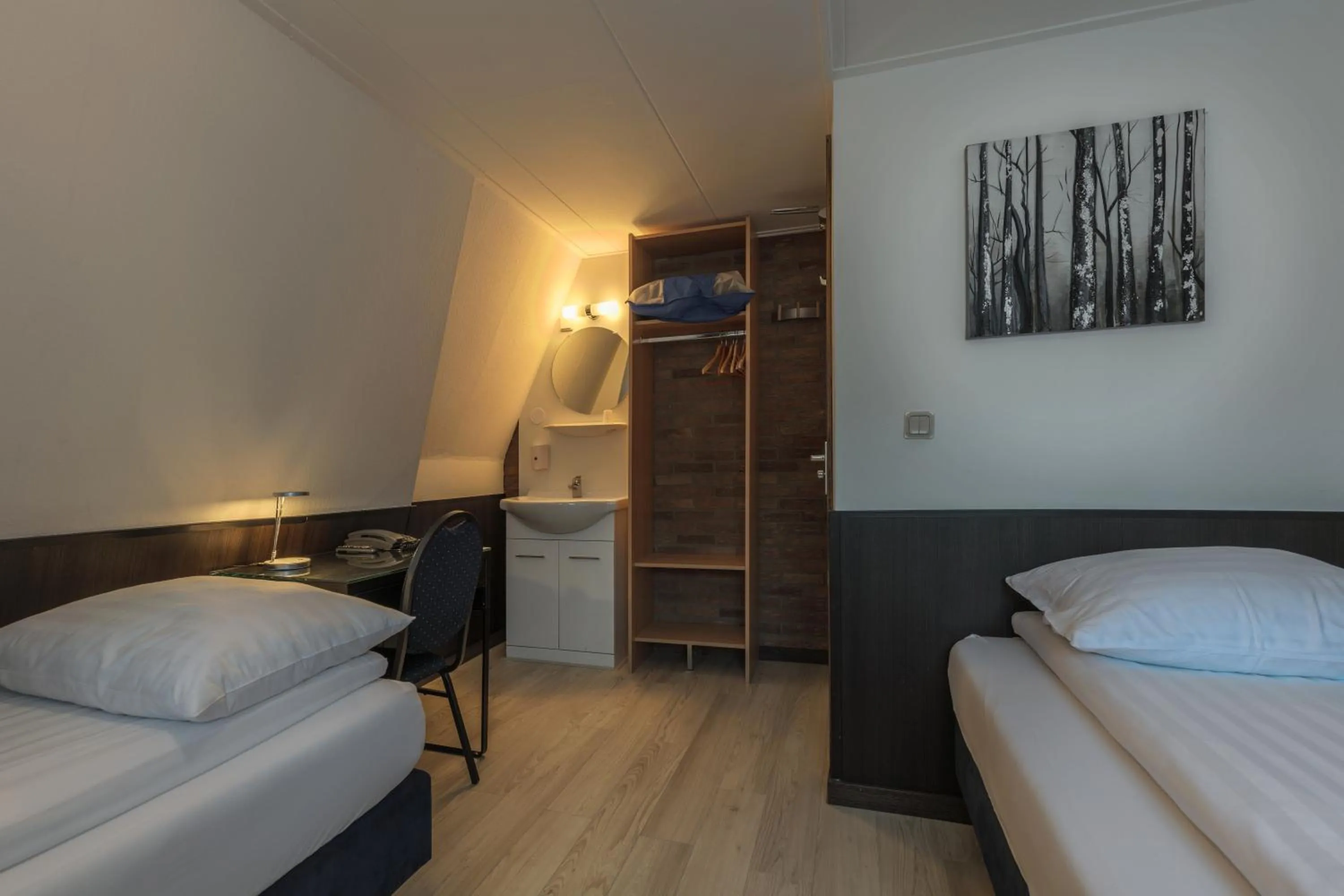 Bed in Hotel Randenbroek