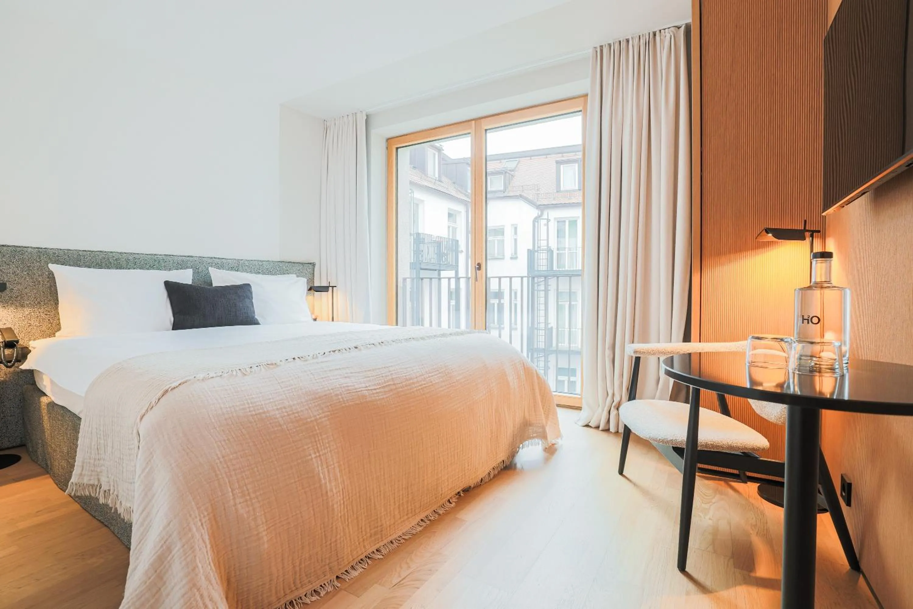 Bedroom, Bed in HOtello Lehel