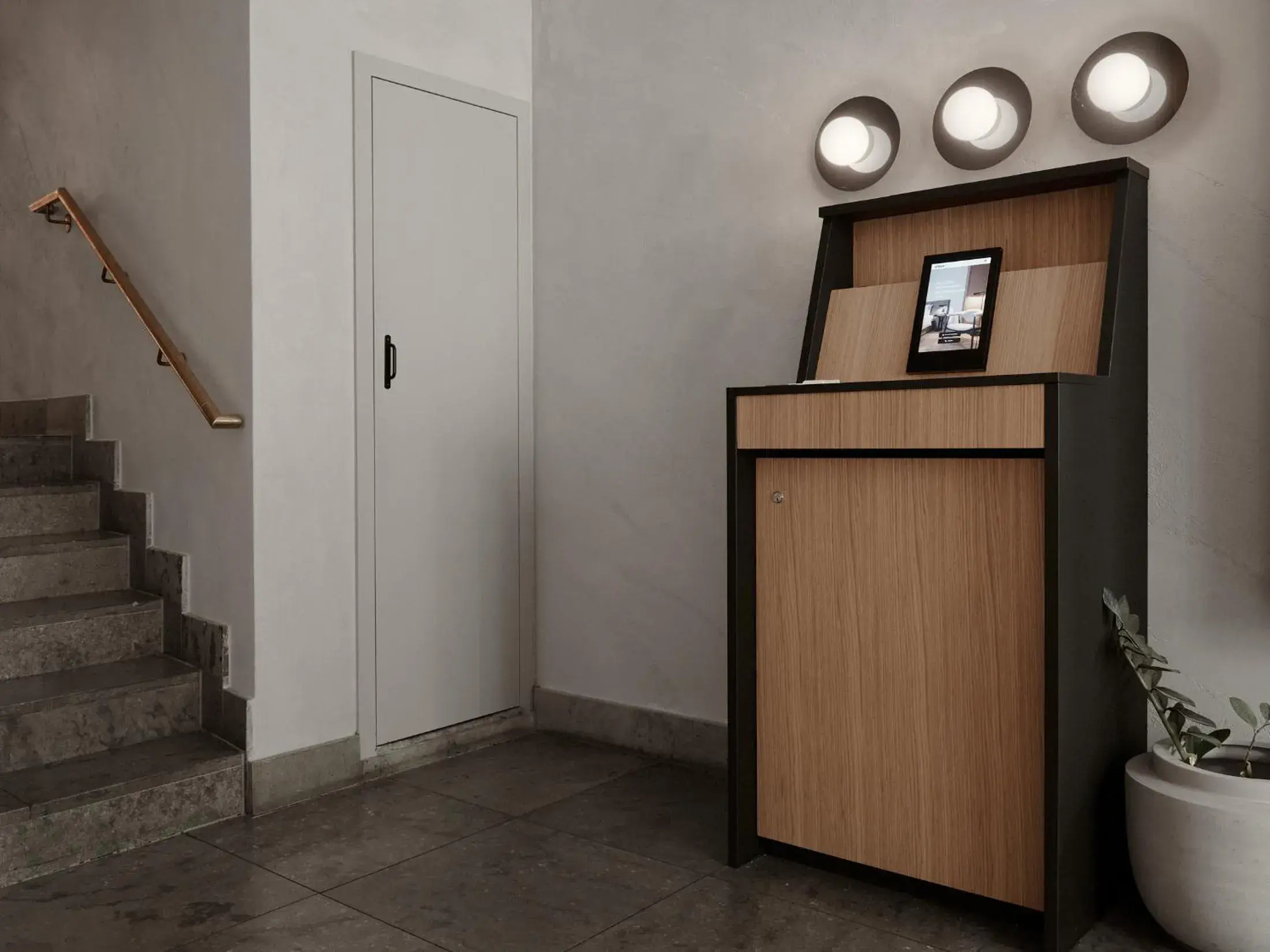 Lobby or reception in Bob W Munich Old Town Lobby or reception in Bob W Munich Old Town