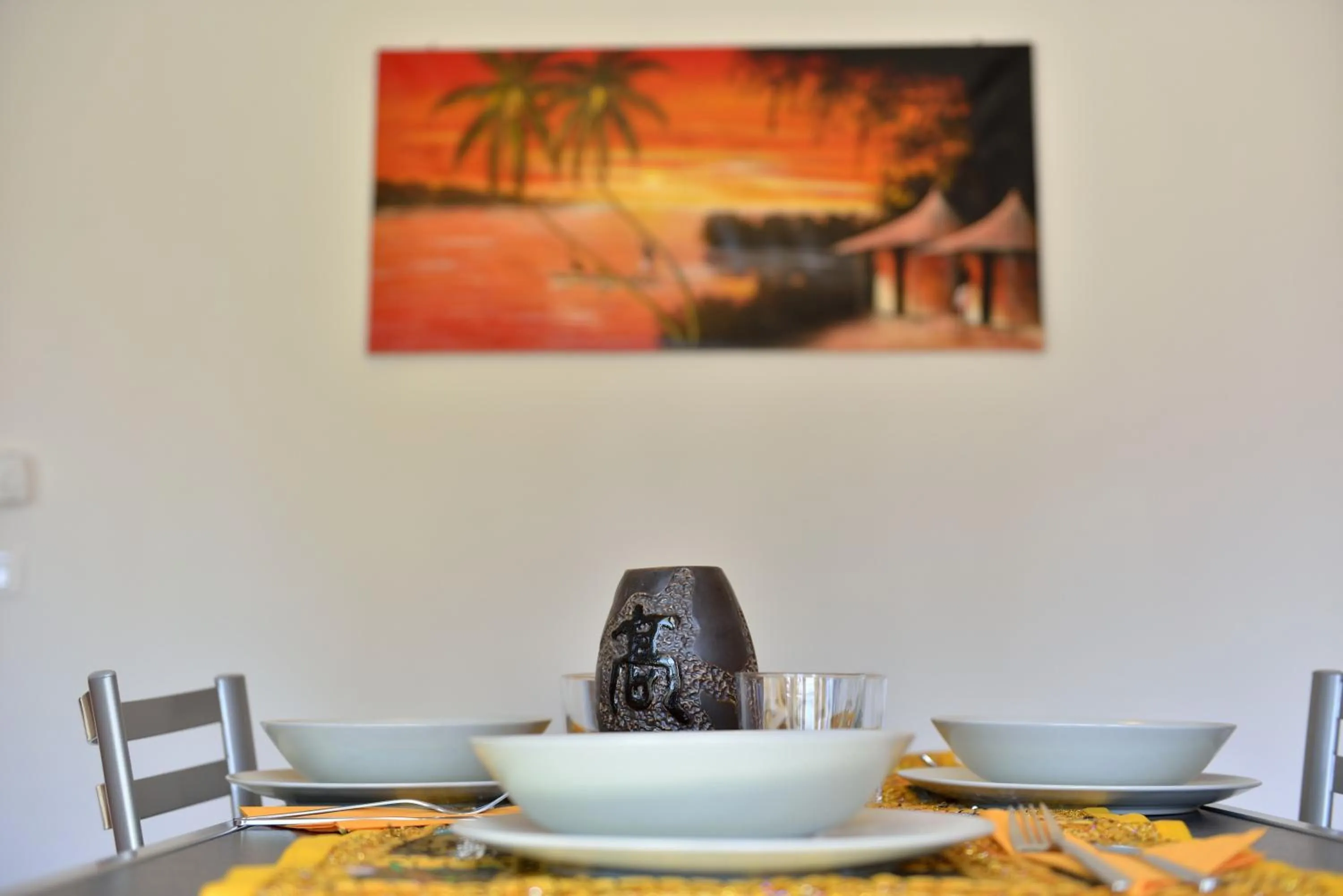 Dining area in Residence Serenella