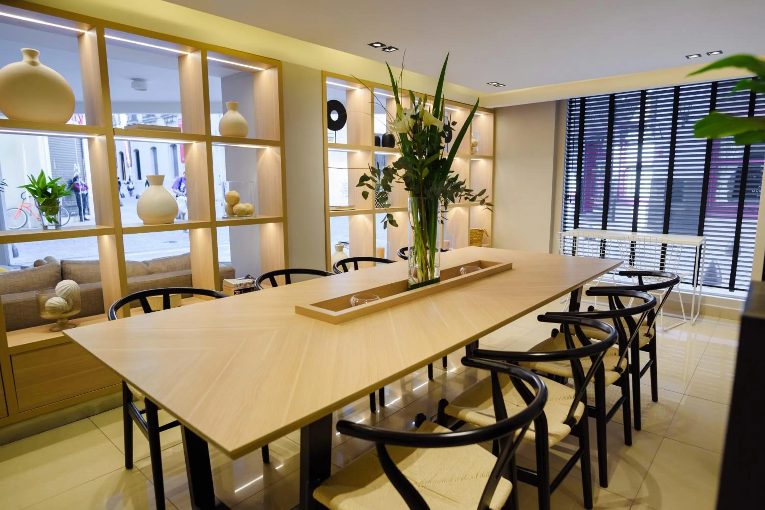 Living room in M Concept Hotel