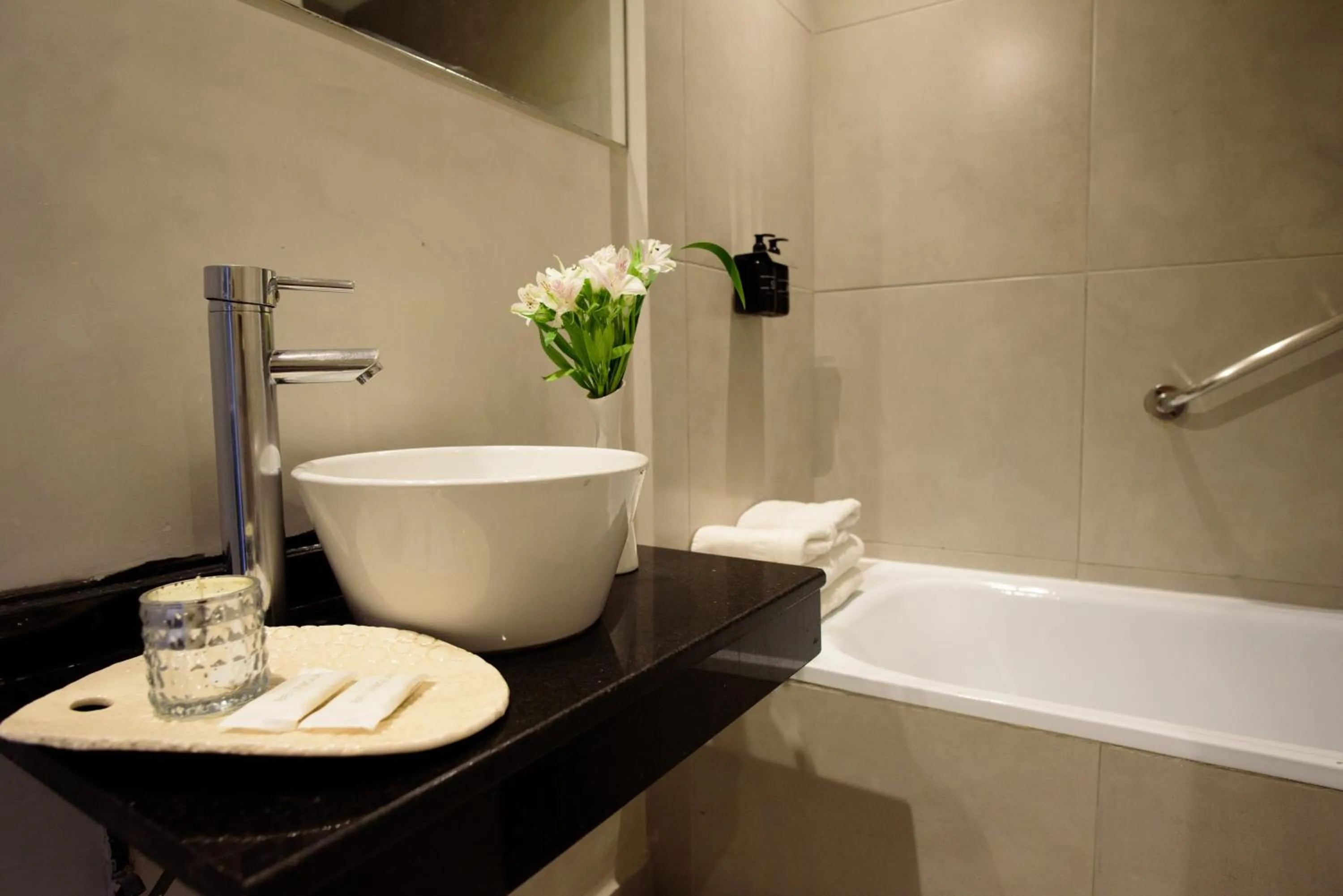 Bathroom in M Concept Hotel