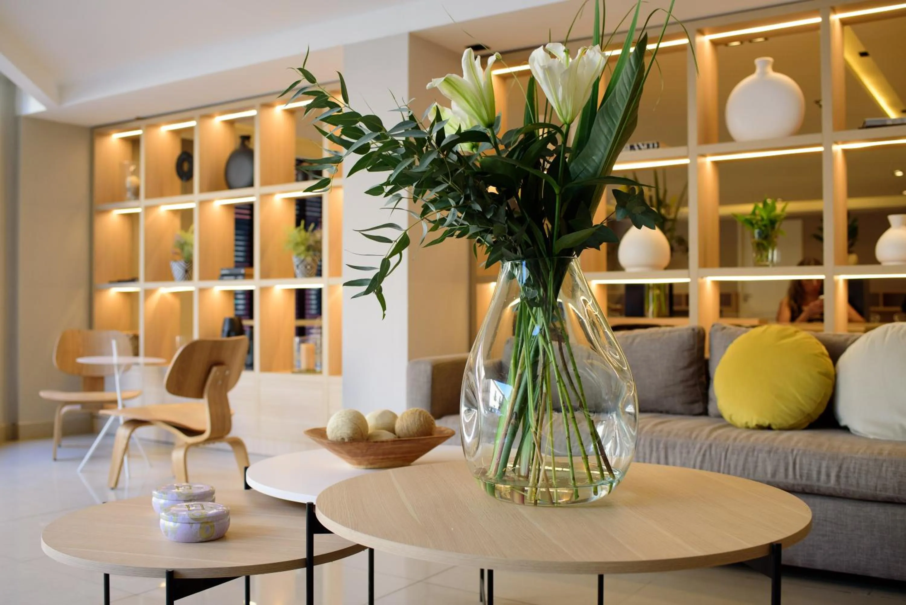 Living room in M Concept Hotel