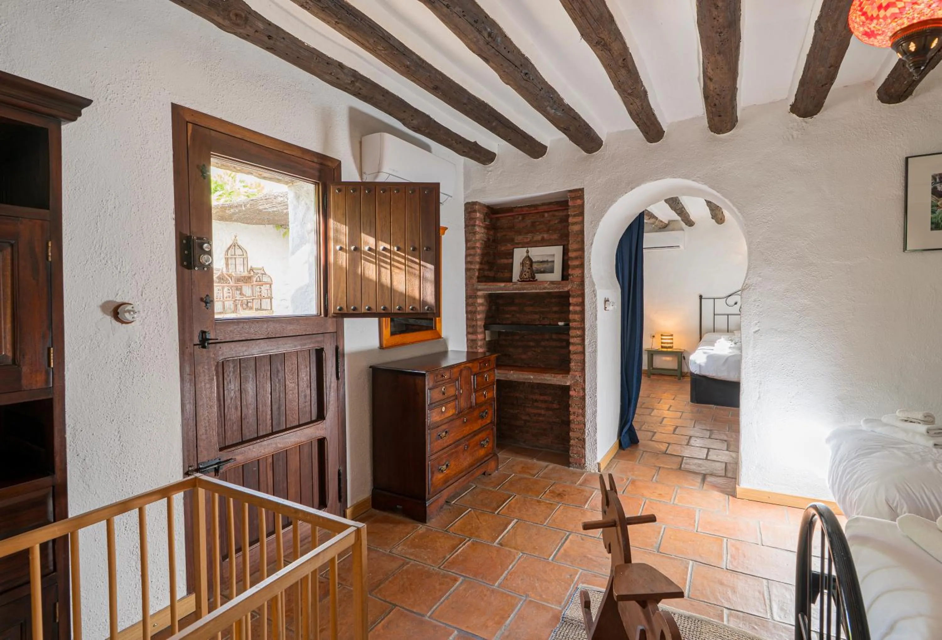 Bedroom in Hotel Rural Alqueria de los lentos