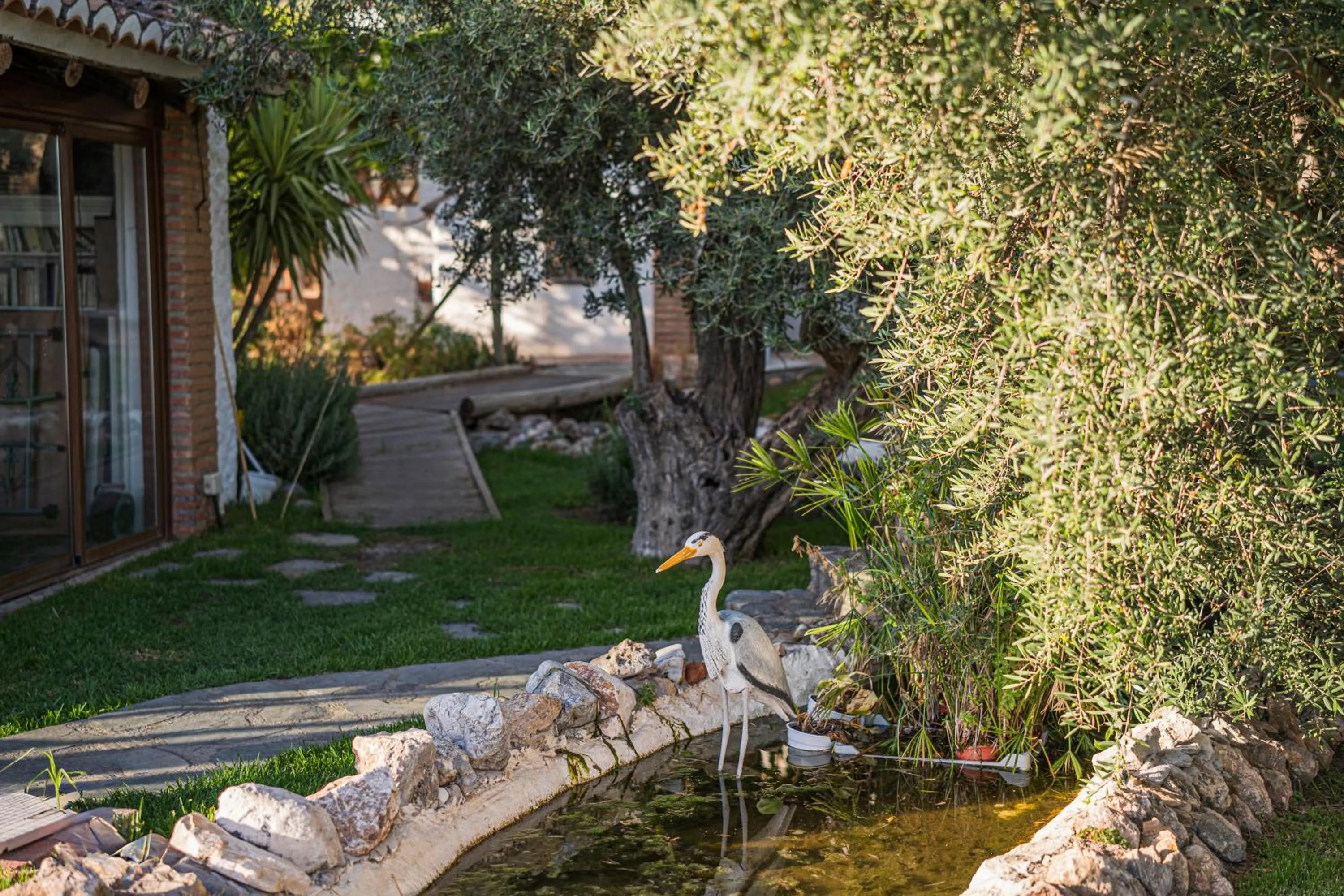 Garden in Hotel Rural Alqueria de los lentos