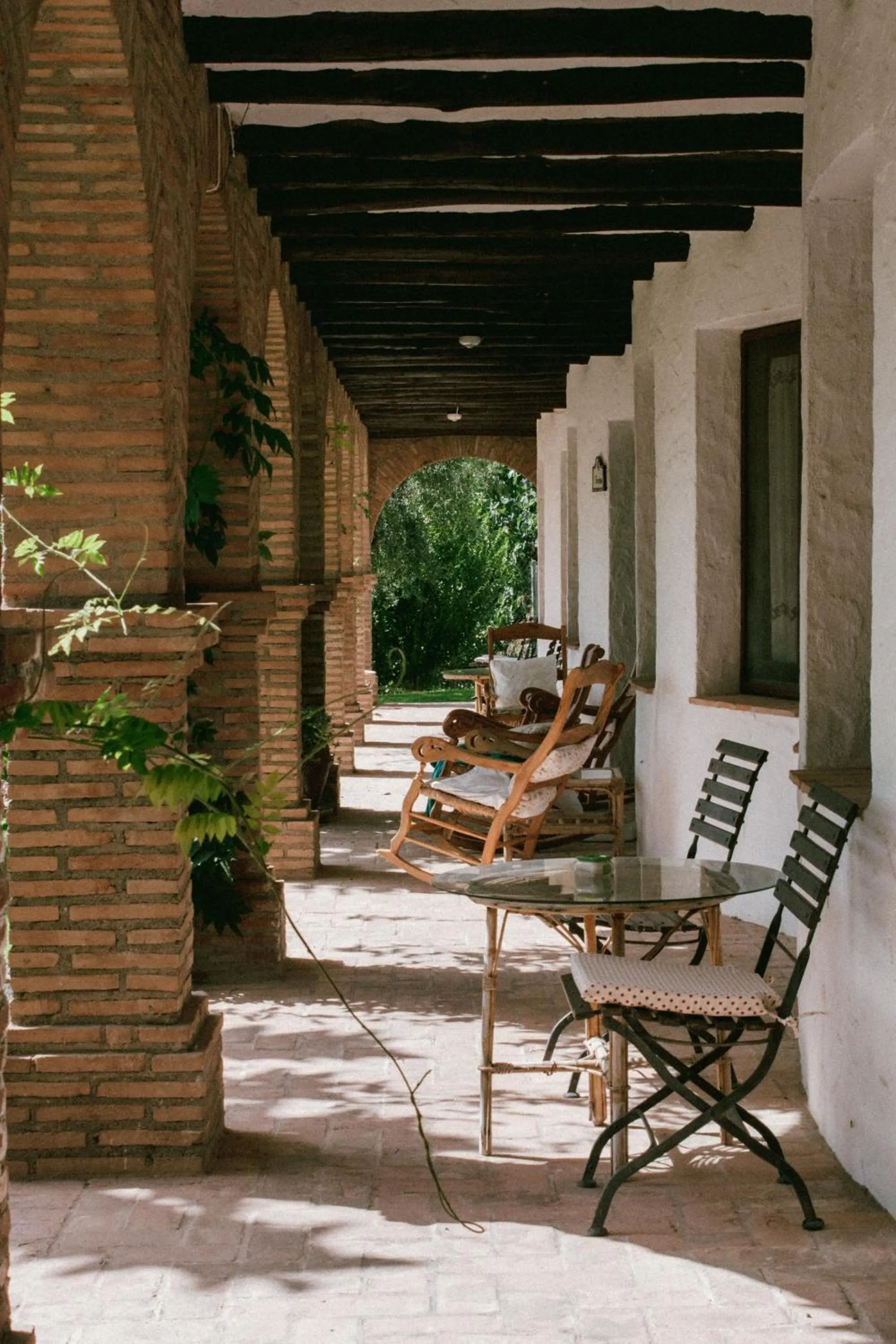 Garden view in Hotel Rural Alqueria de los lentos