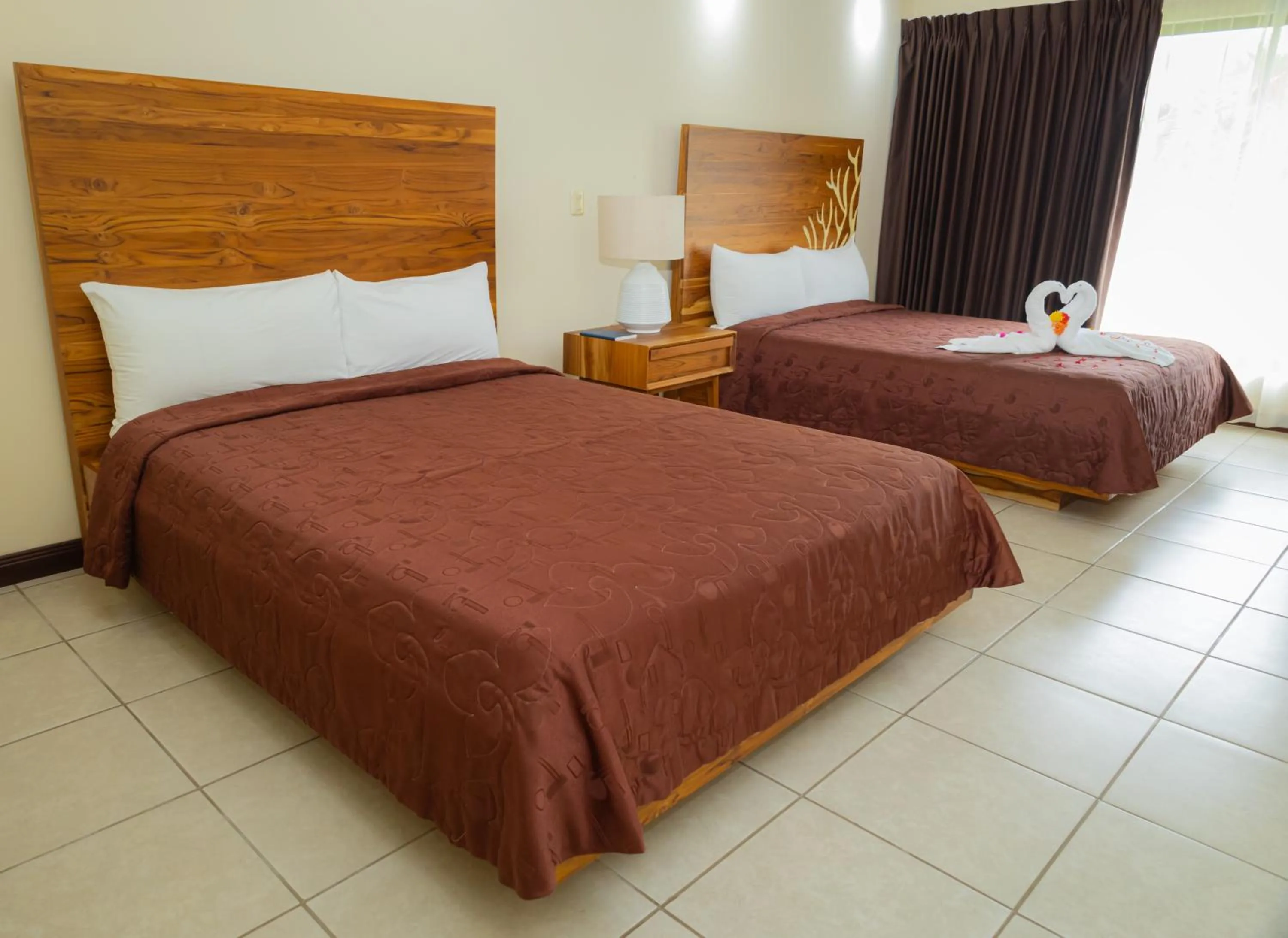 Bed in Hotel Las Espuelas, Bar & Restaurant