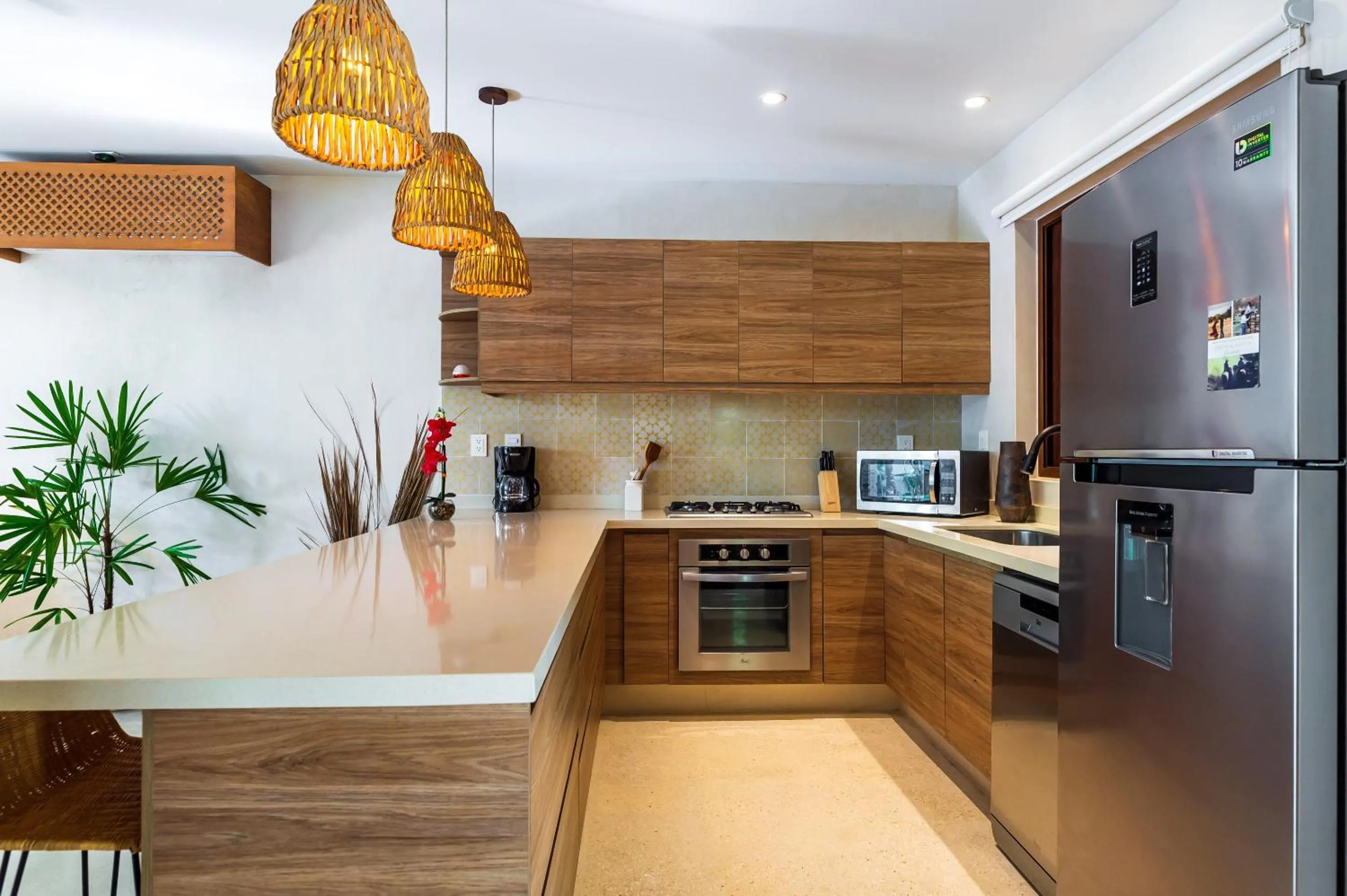 Kitchen or kitchenette in Casa Wahh