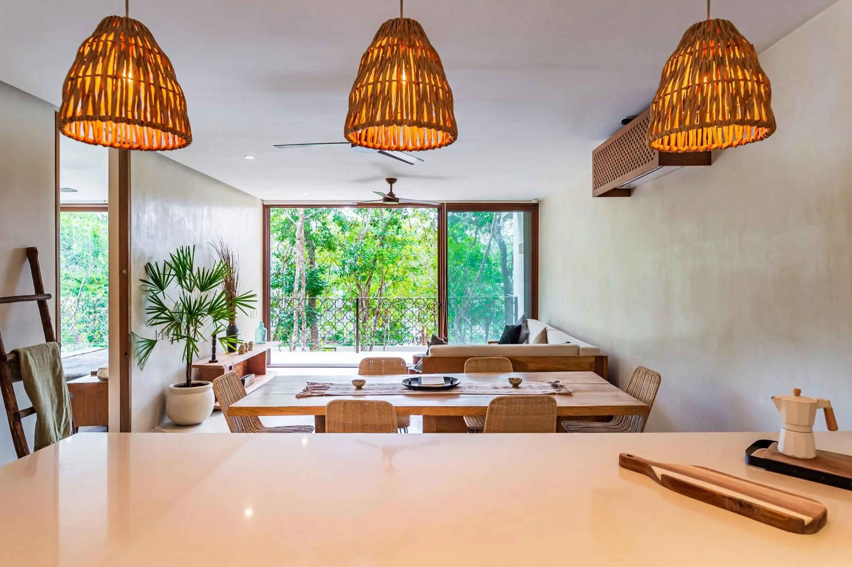 Dining area in Casa Wahh