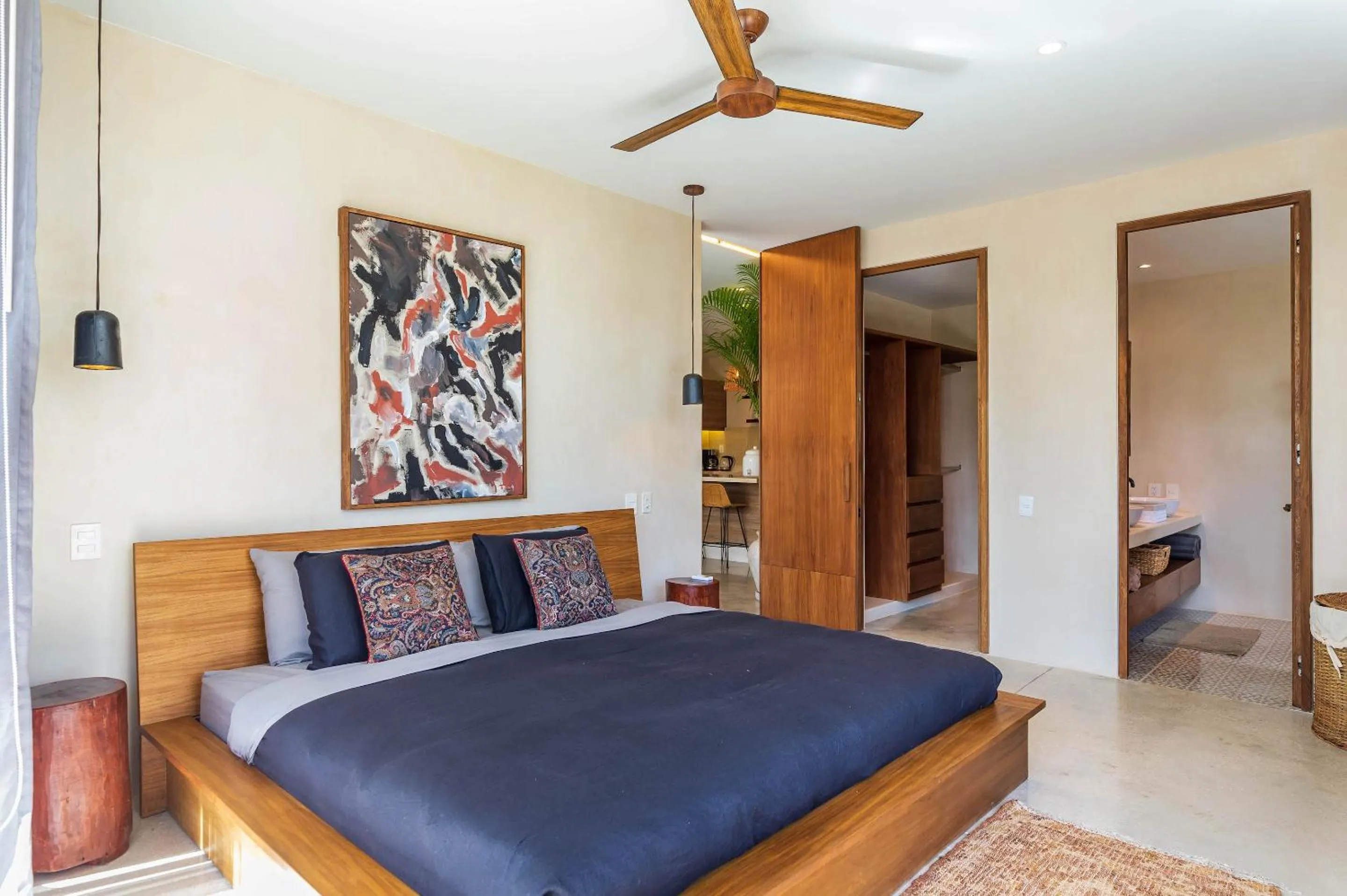 Bedroom, Bed in Casa Wahh