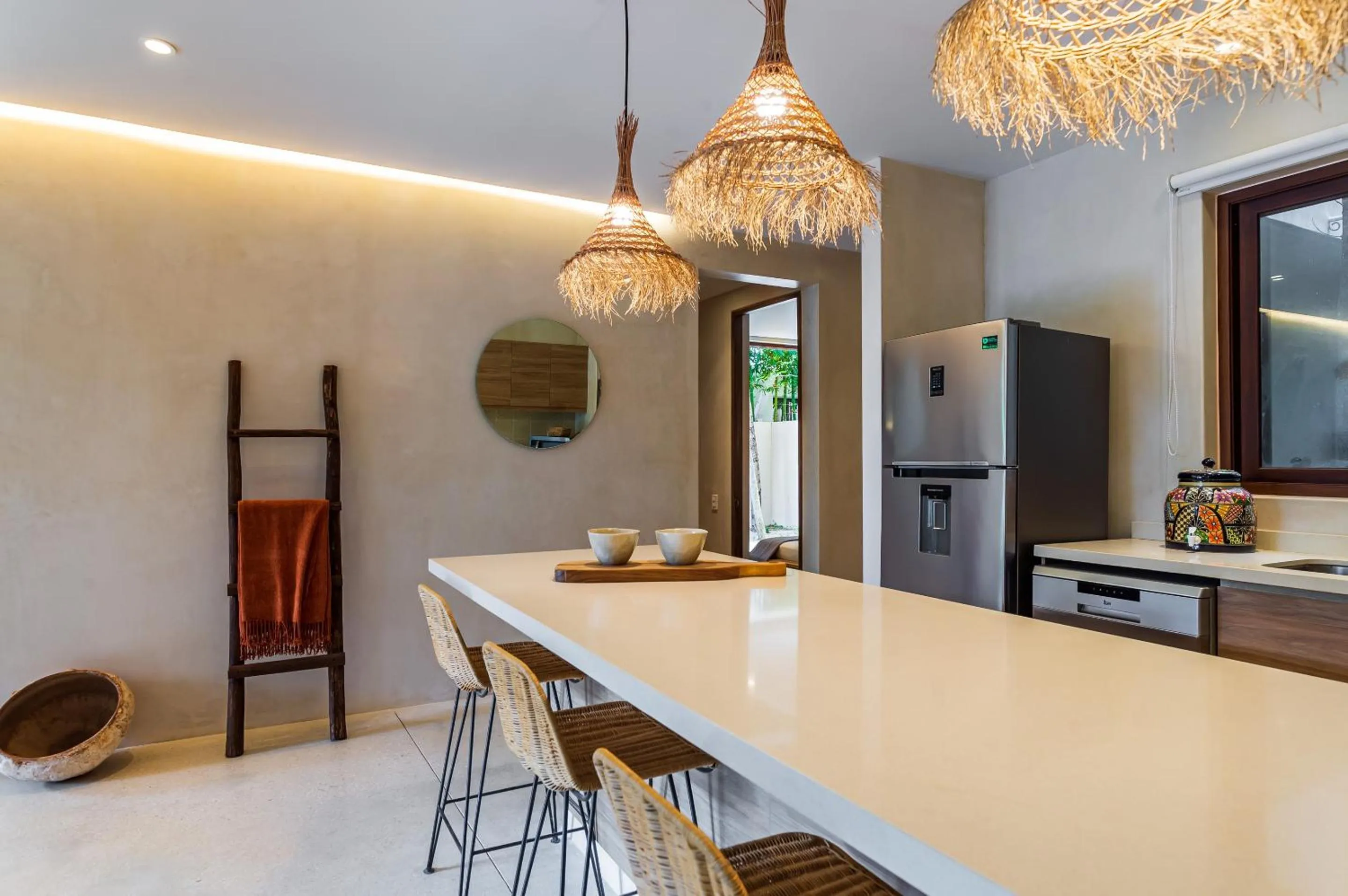 Kitchen or kitchenette in Casa Wahh