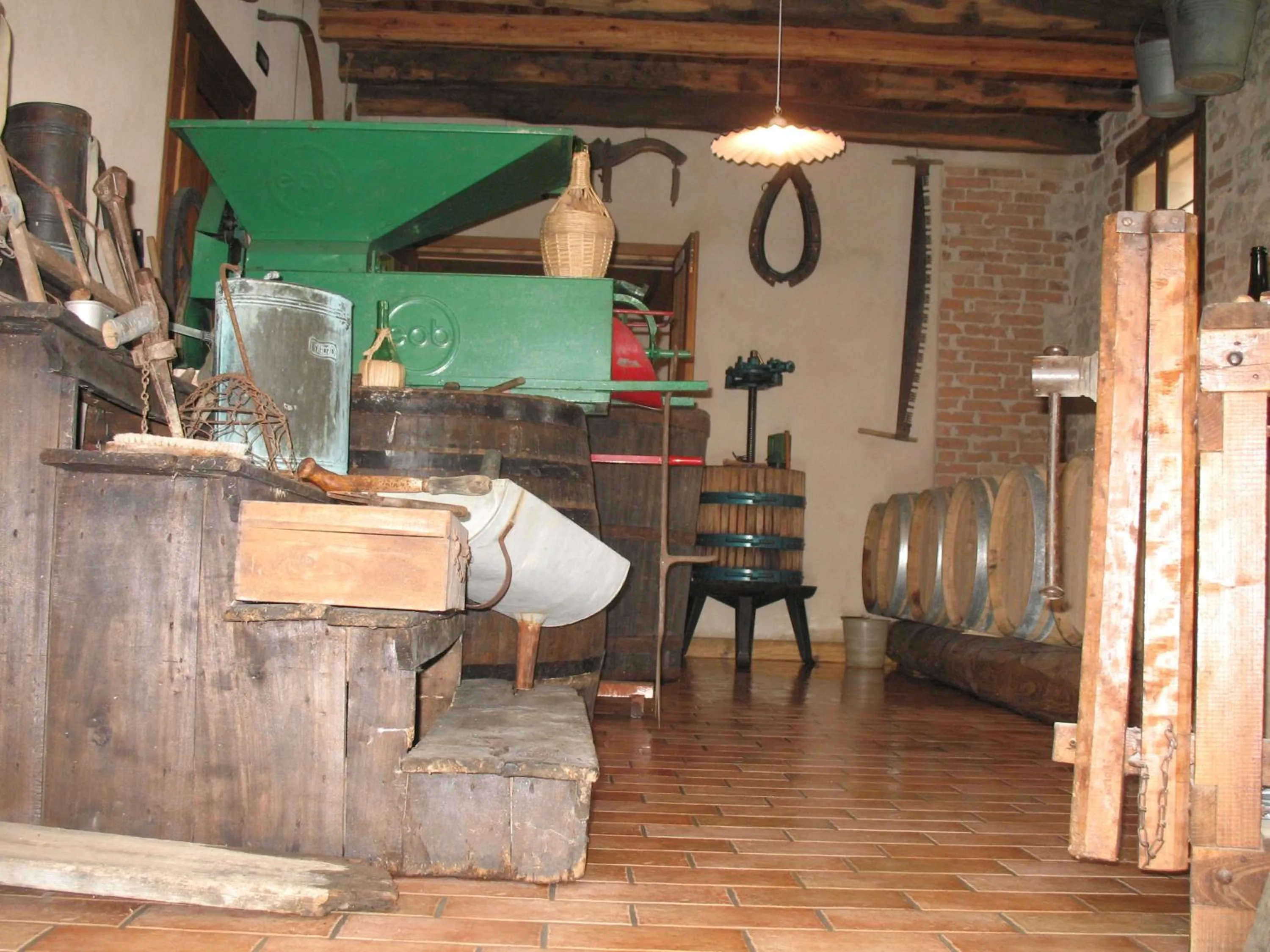 Decorative detail in La Casa Vecchia