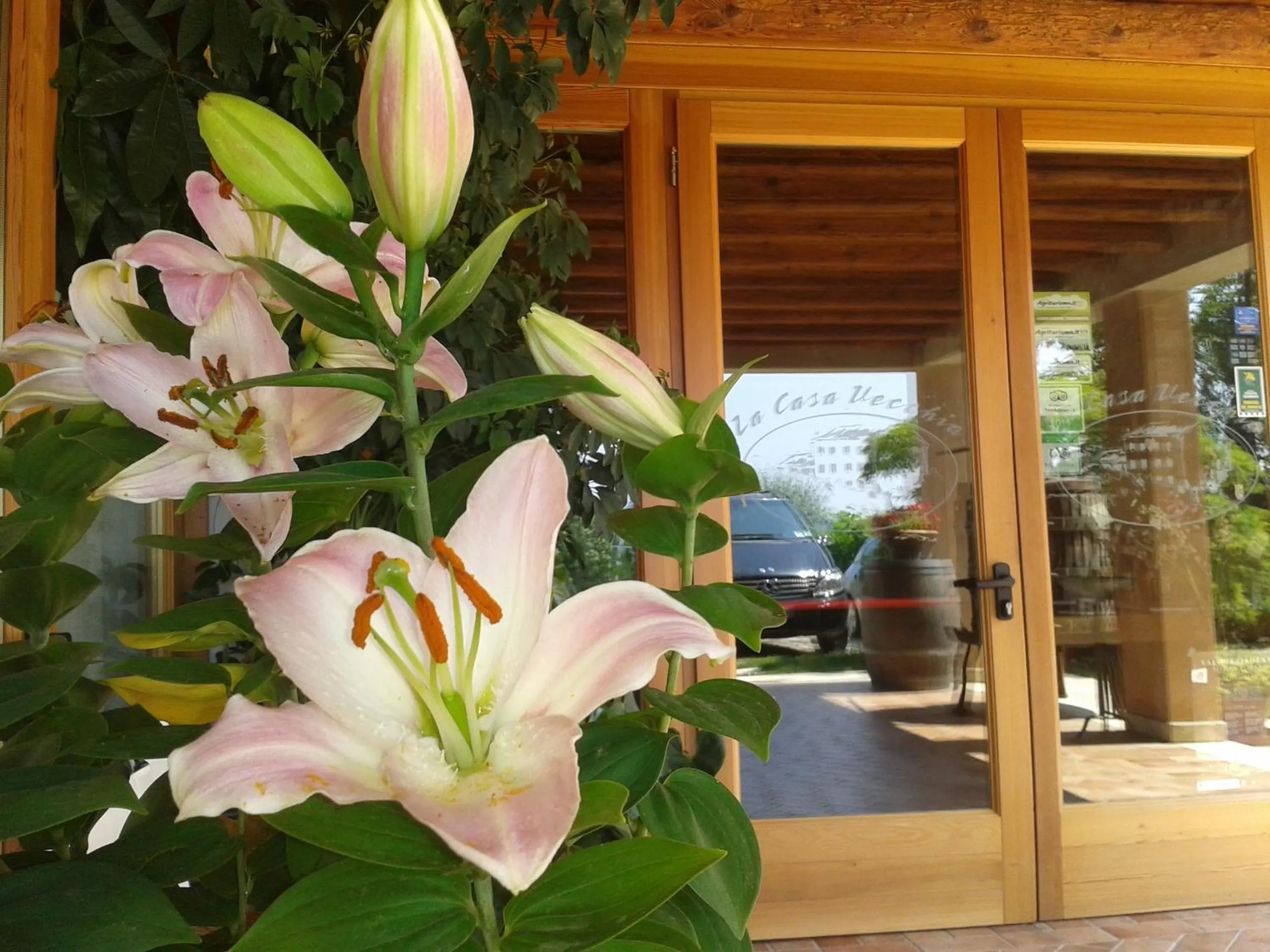 Facade/entrance in La Casa Vecchia