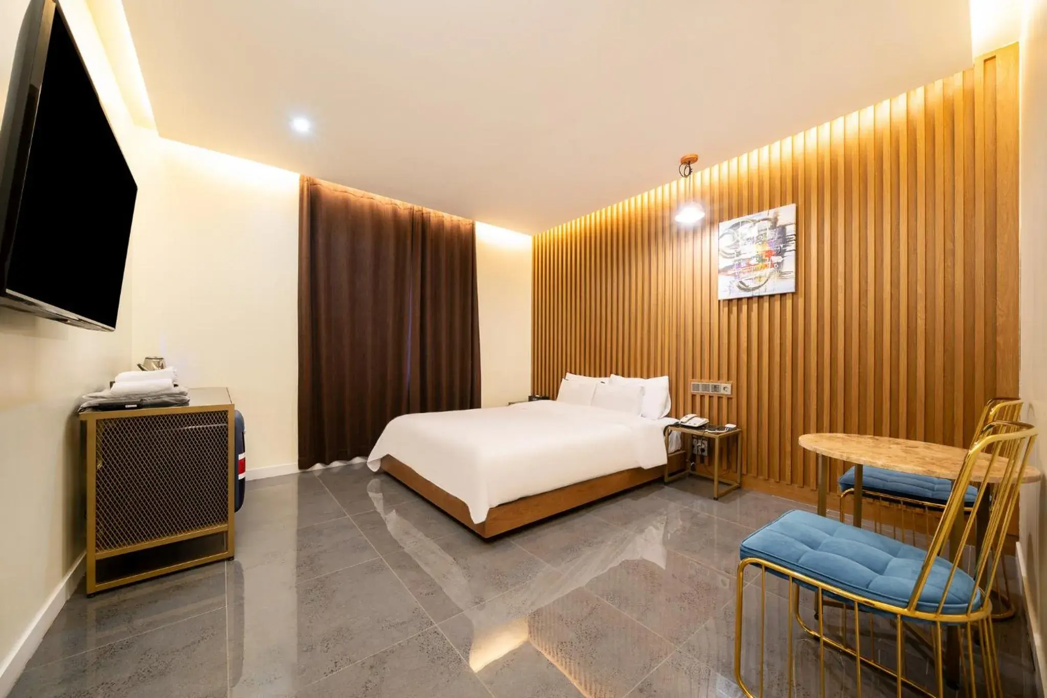 Bed in Suncheon Hound Hotel Suncheon Station Branch Bed in Suncheon Hound Hotel Suncheon Station Branch