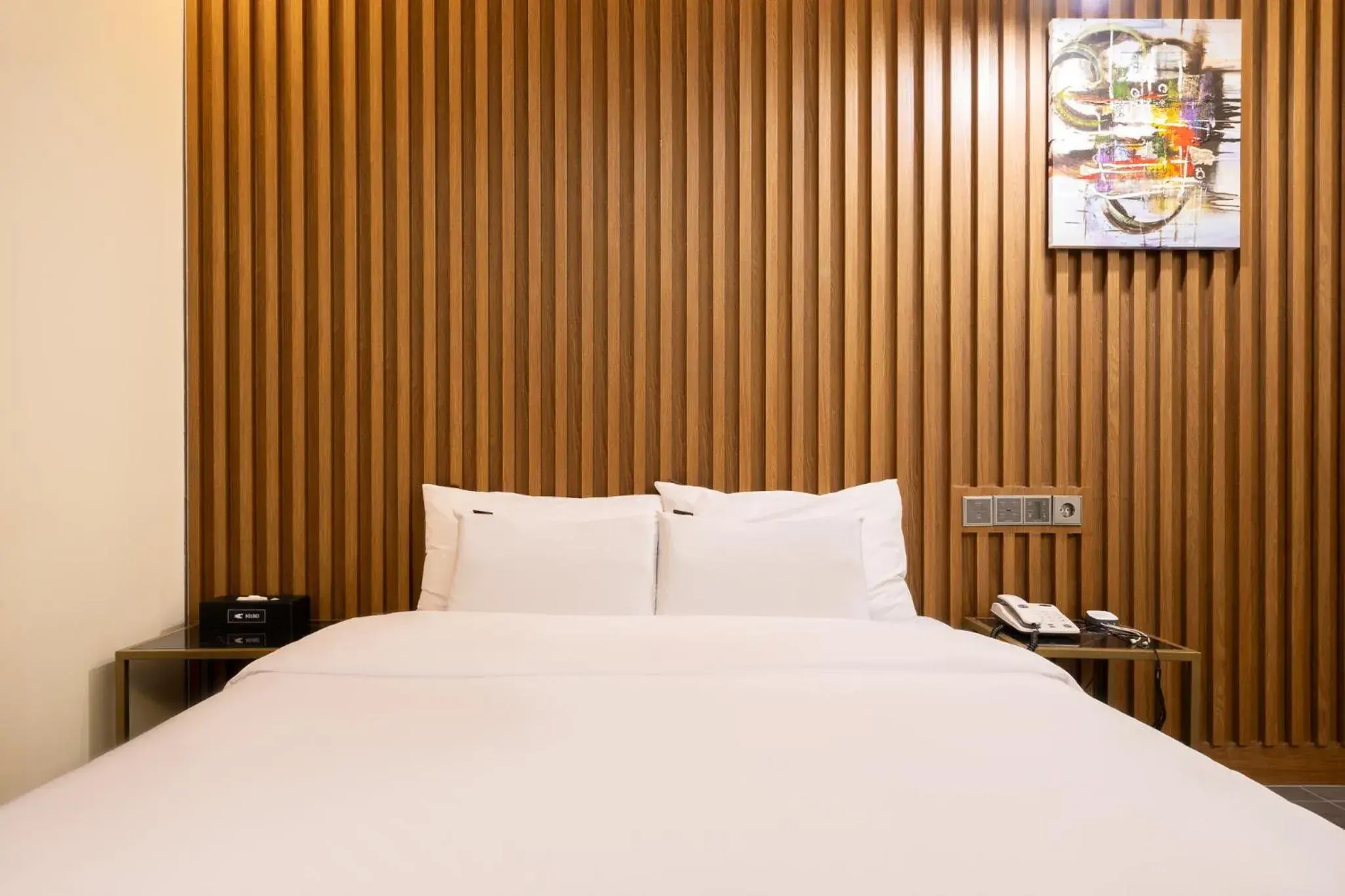 Bed in Suncheon Hound Hotel Suncheon Station Branch Bed in Suncheon Hound Hotel Suncheon Station Branch