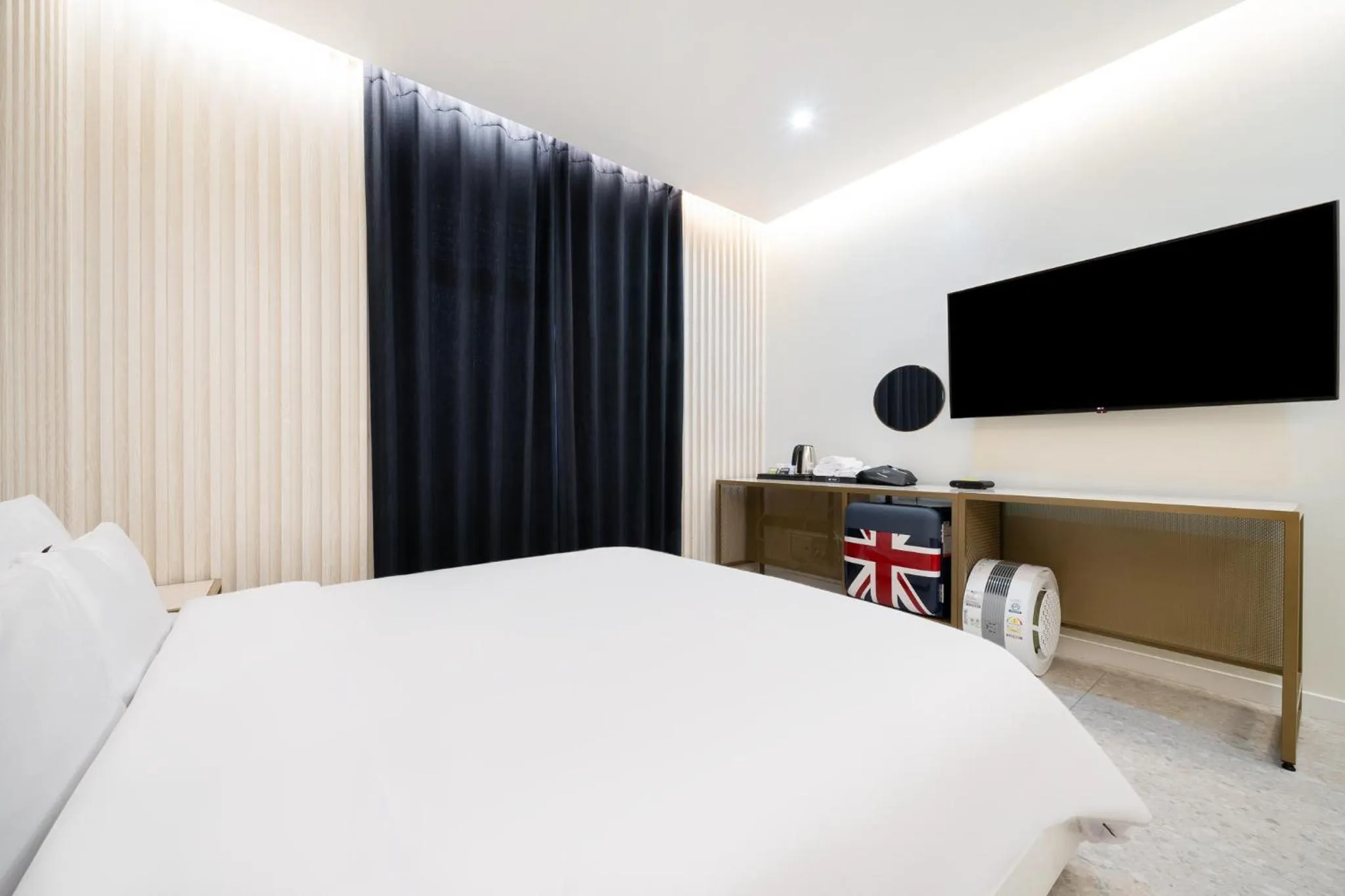 Bed in Suncheon Hound Hotel Suncheon Station Branch