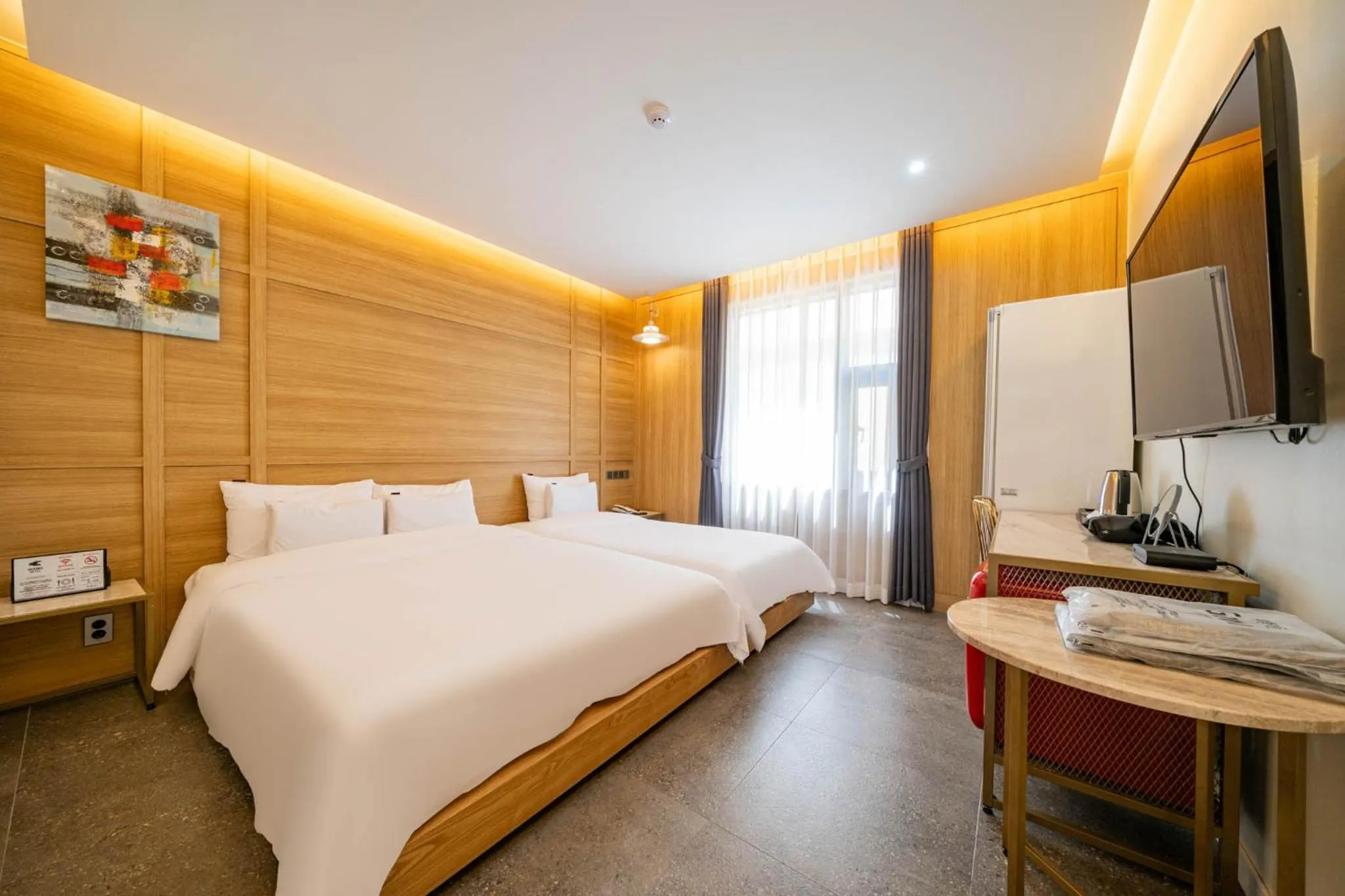 Bed in Suncheon Hound Hotel Suncheon Station Branch