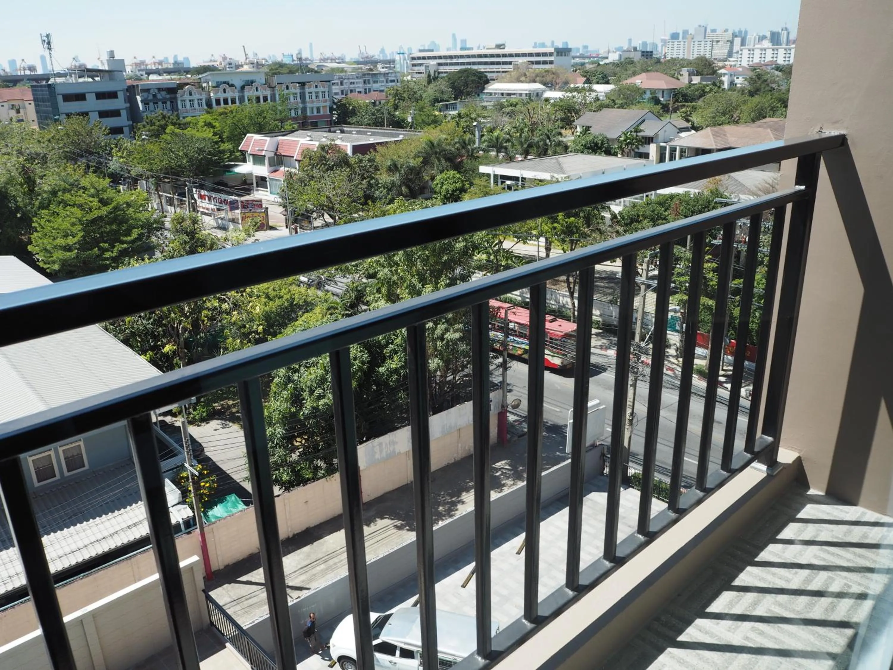 Balcony/Terrace in Marsi Hotel @ Bangchak