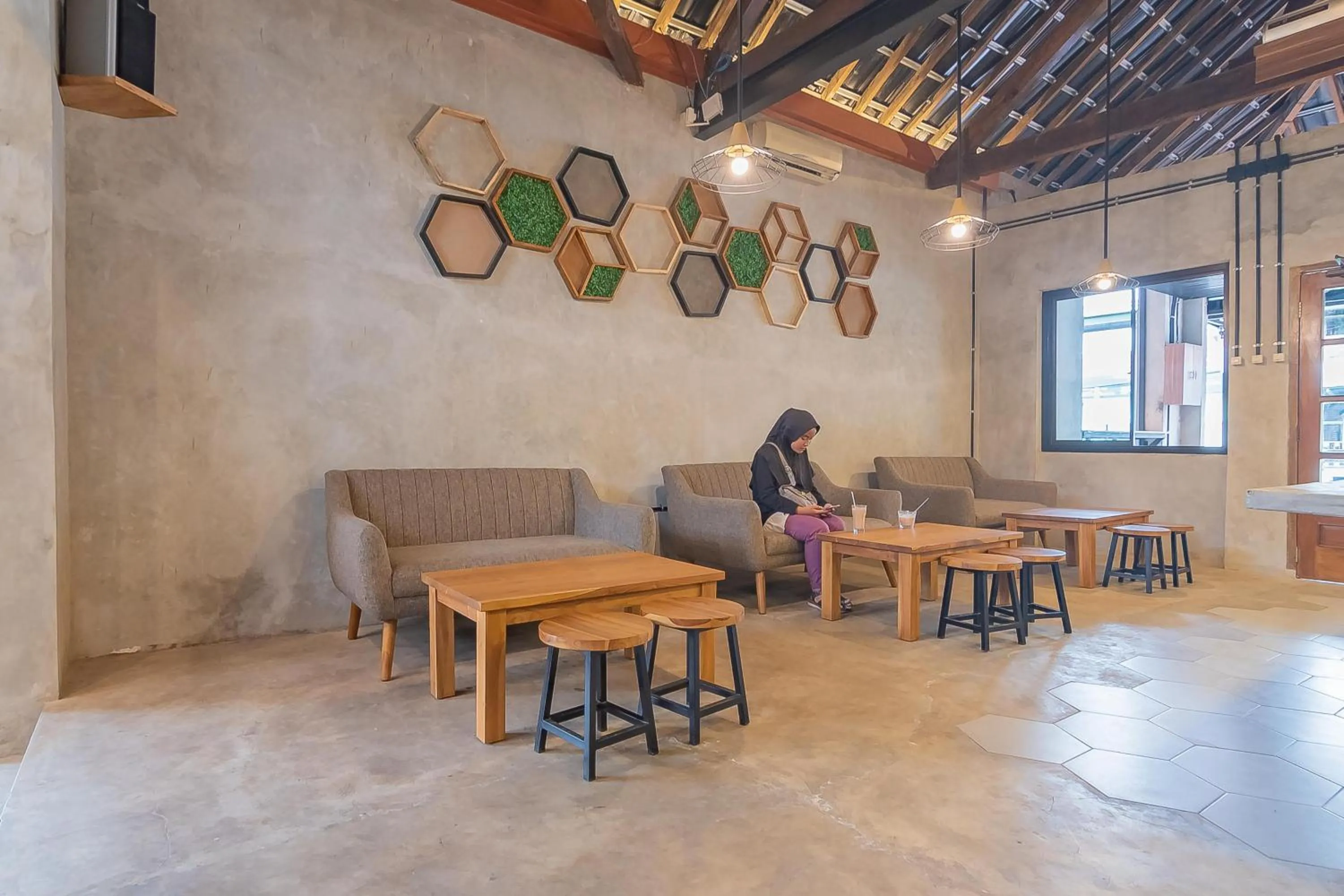 Living room in RedDoorz near Alun-Alun Garut