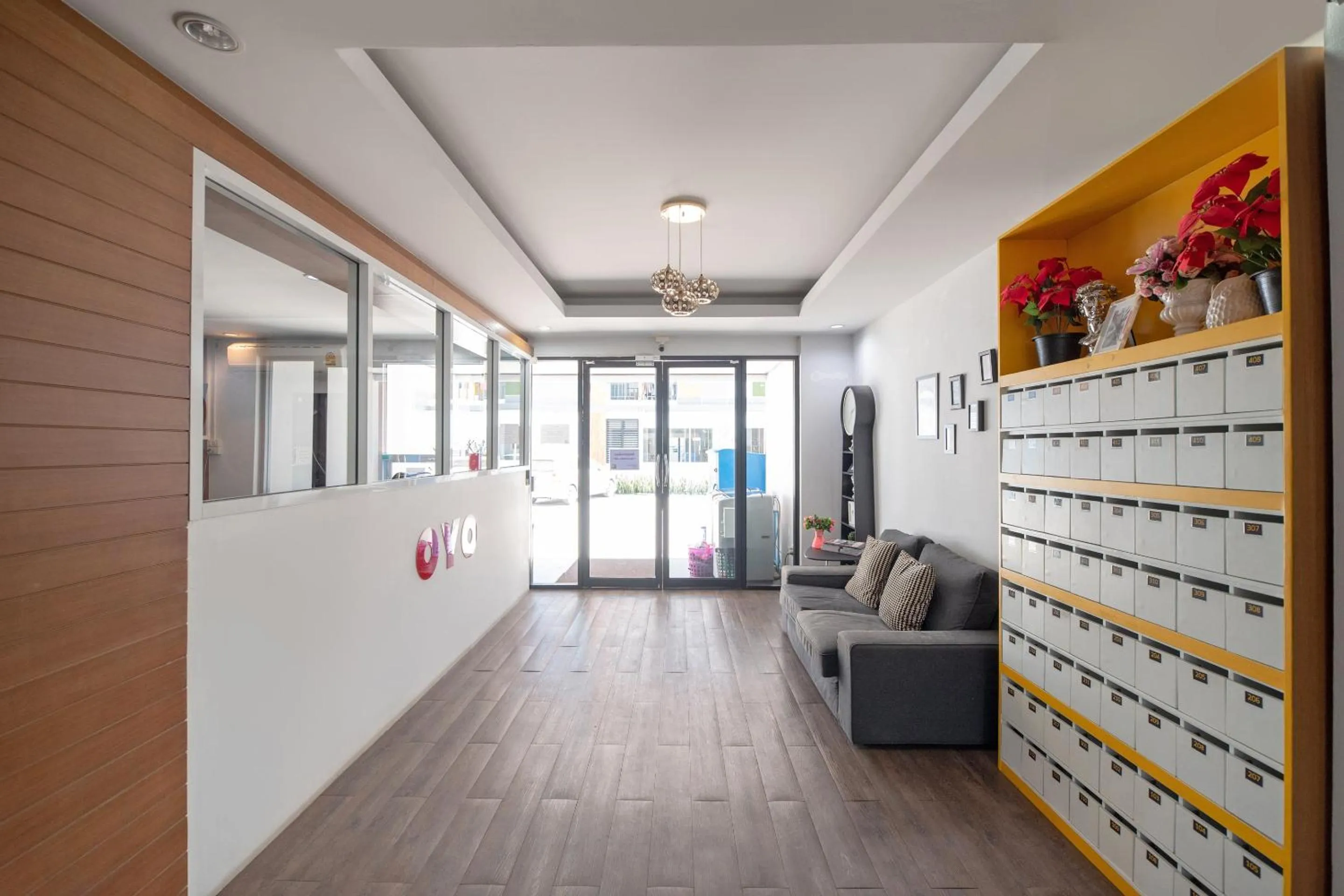 Lobby or reception in OYO 801 Inndy suite