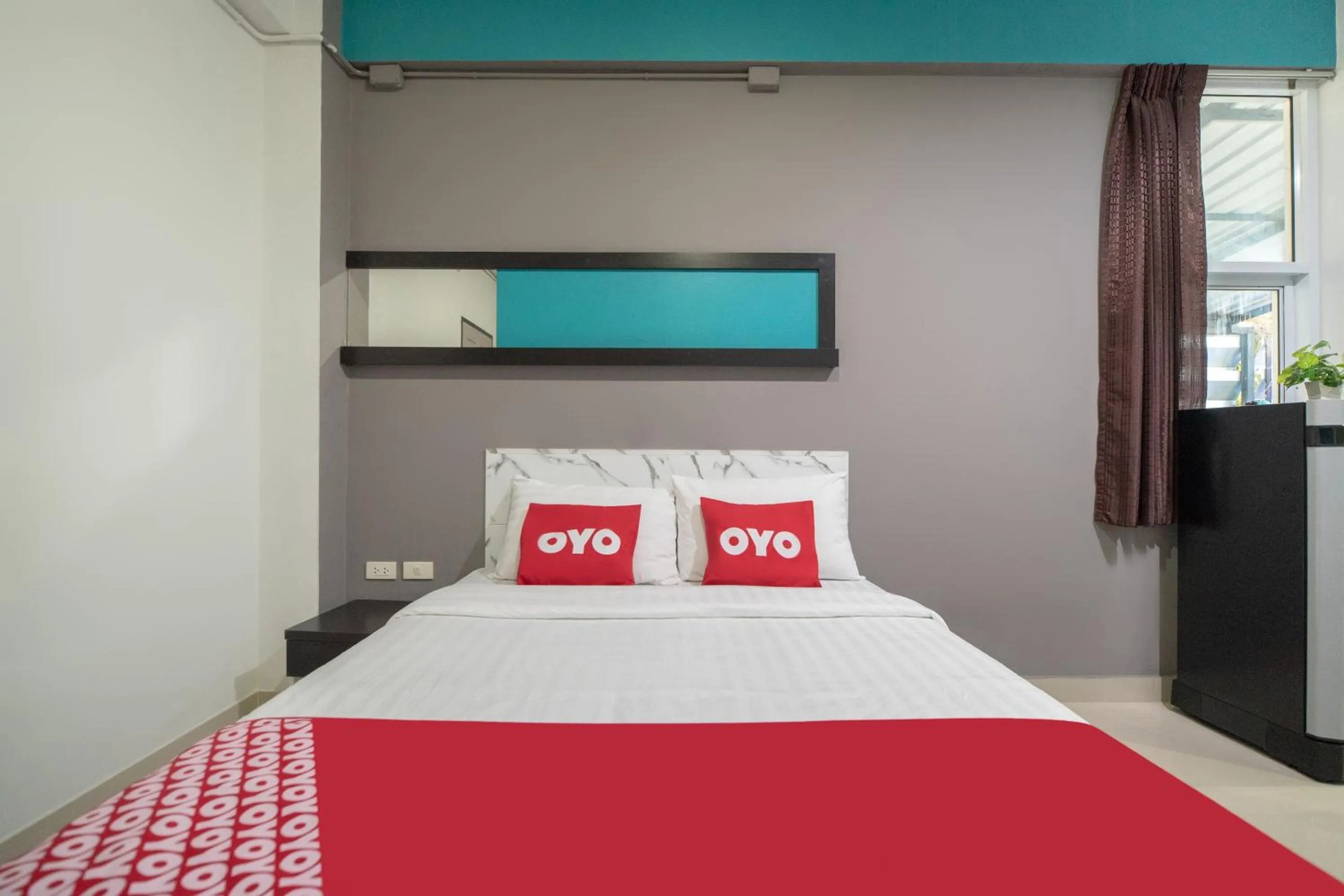 Bedroom in OYO 801 Inndy suite