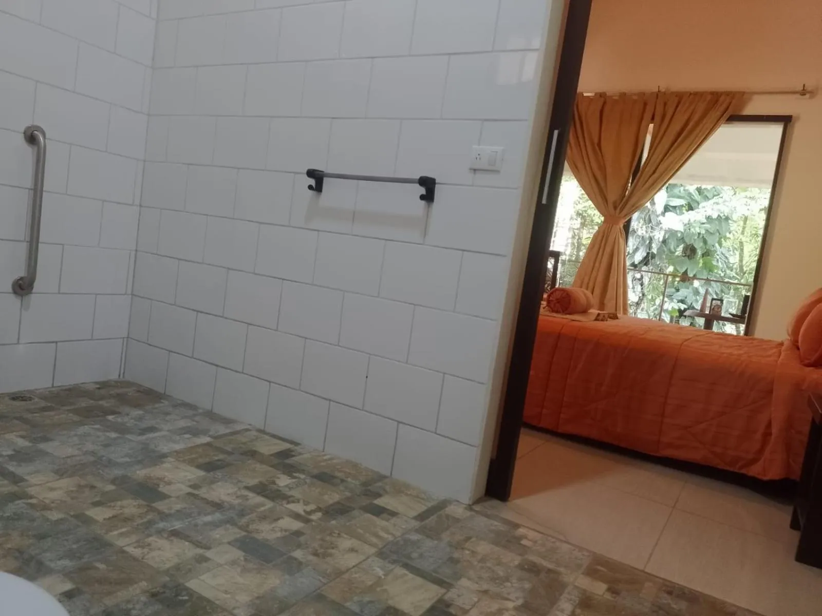 Bed in Hotel San Rafael Ecolodge