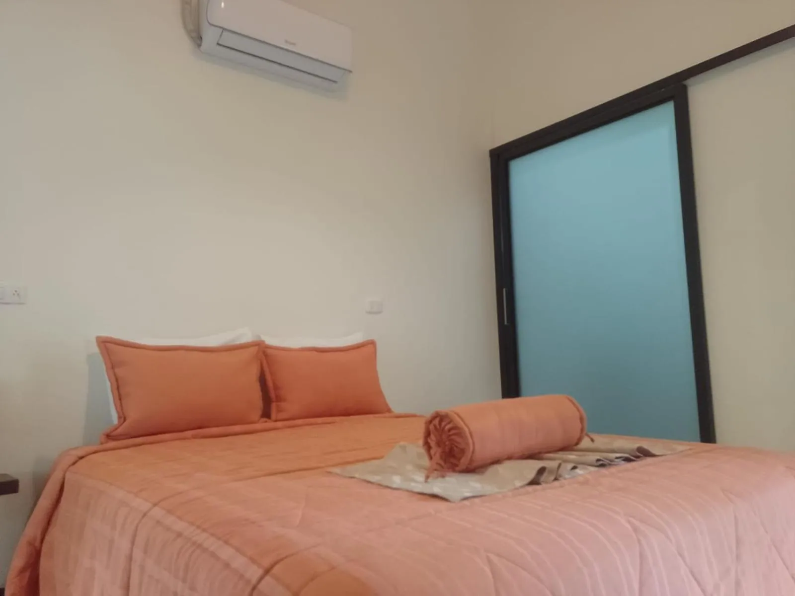 Bed in Hotel San Rafael Ecolodge