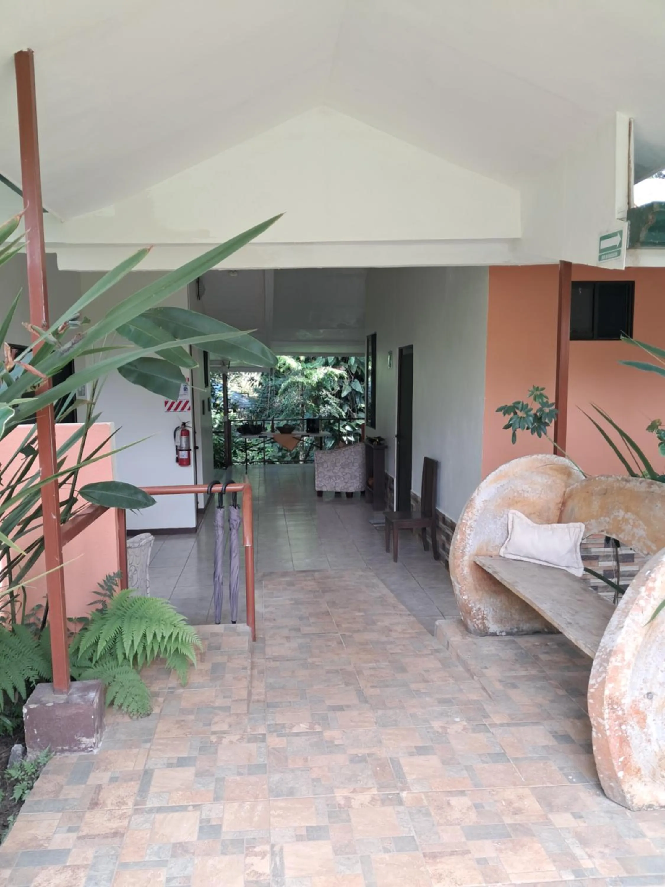 Bed in Hotel San Rafael Ecolodge