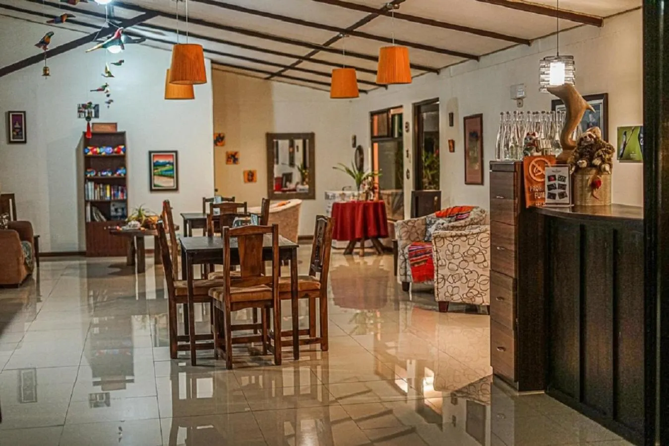 Restaurant/places to eat in Hotel San Rafael Ecolodge