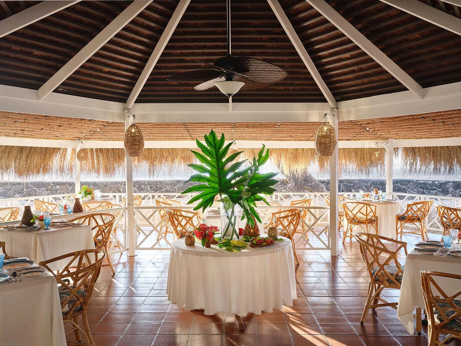 Restaurant/places to eat in East Winds St. Lucia- All Inclusive