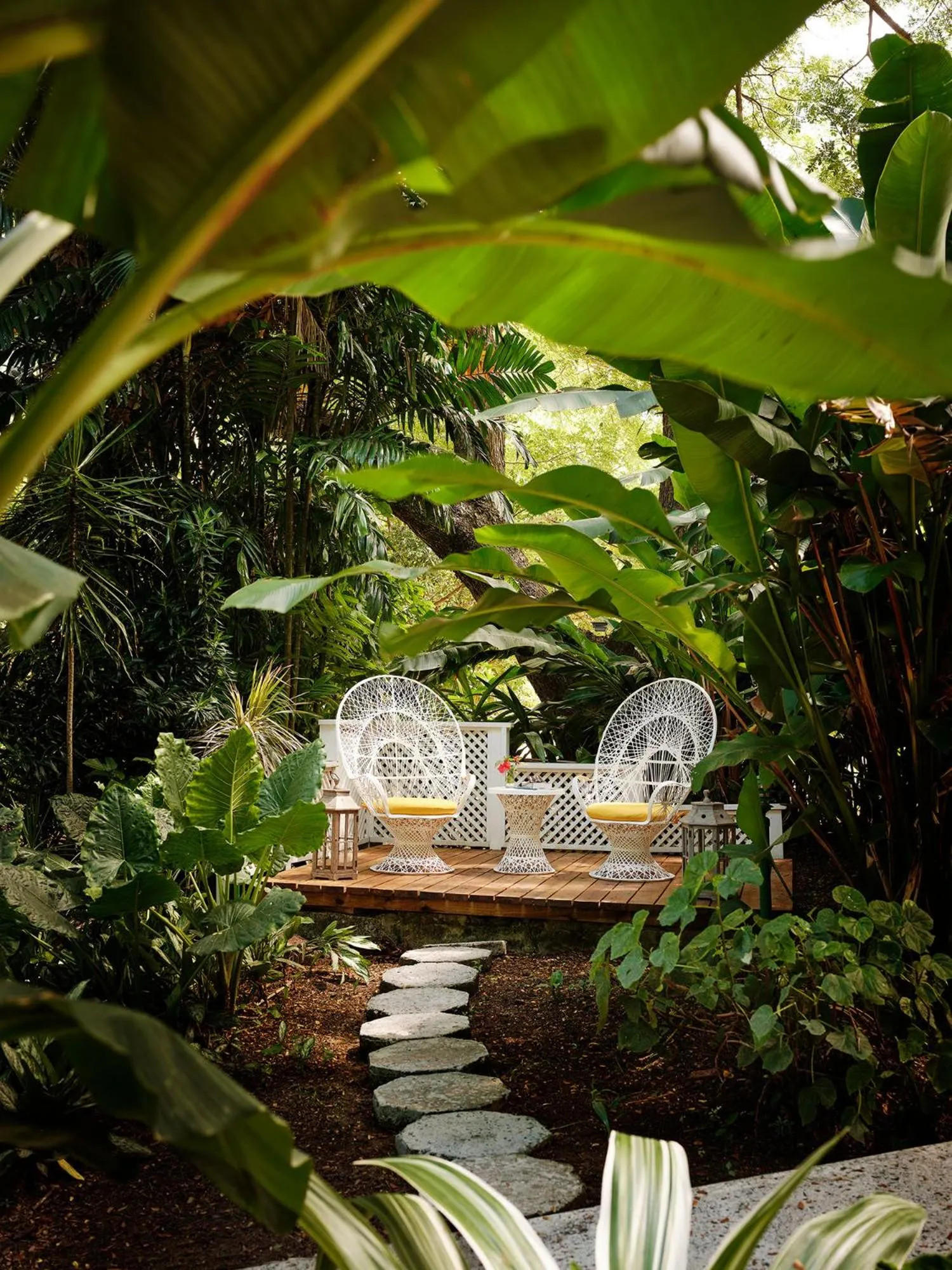 Garden in East Winds St. Lucia- All Inclusive