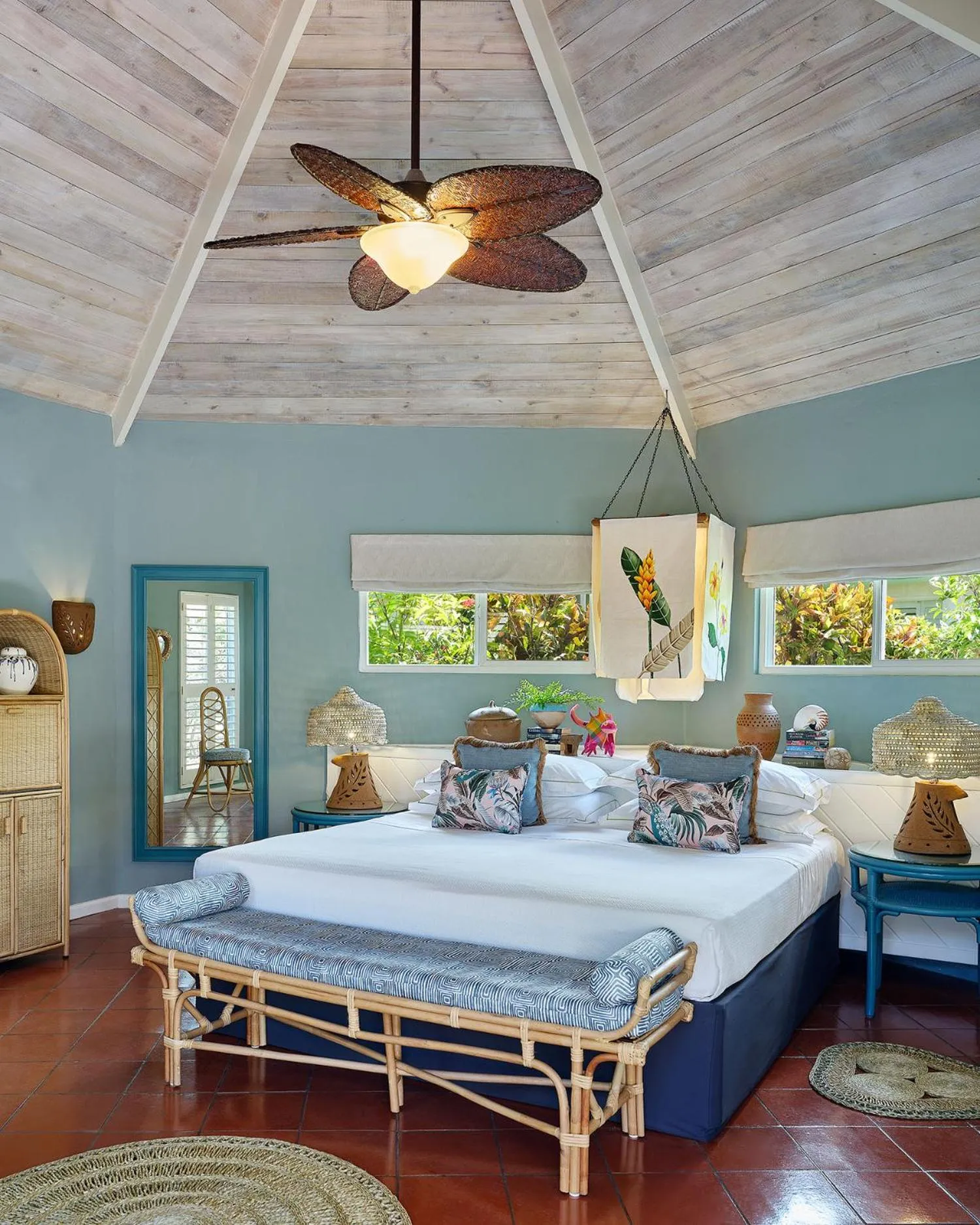 Bedroom, Bed in East Winds St. Lucia- All Inclusive