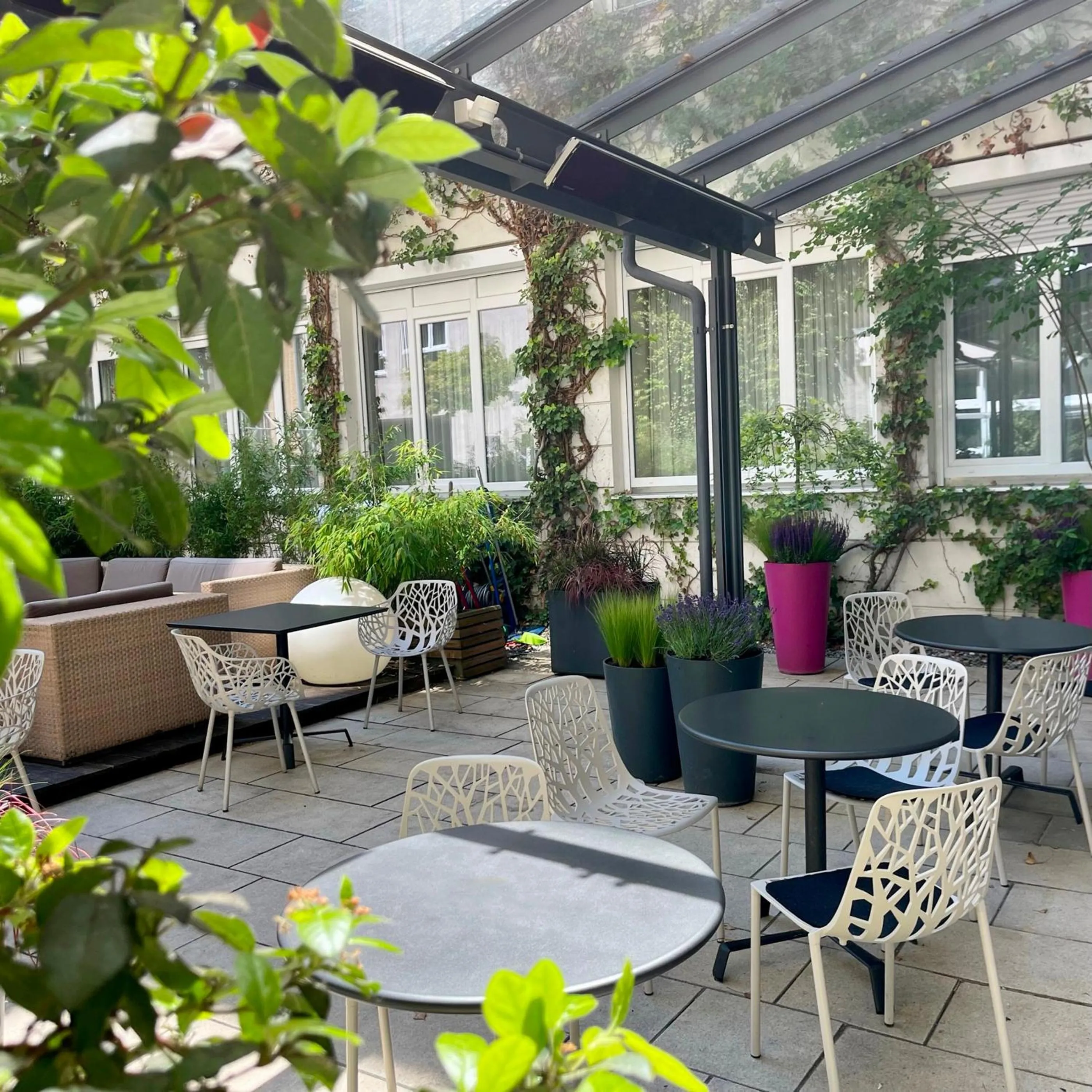 Garden in Boutique Hotel Atrium München