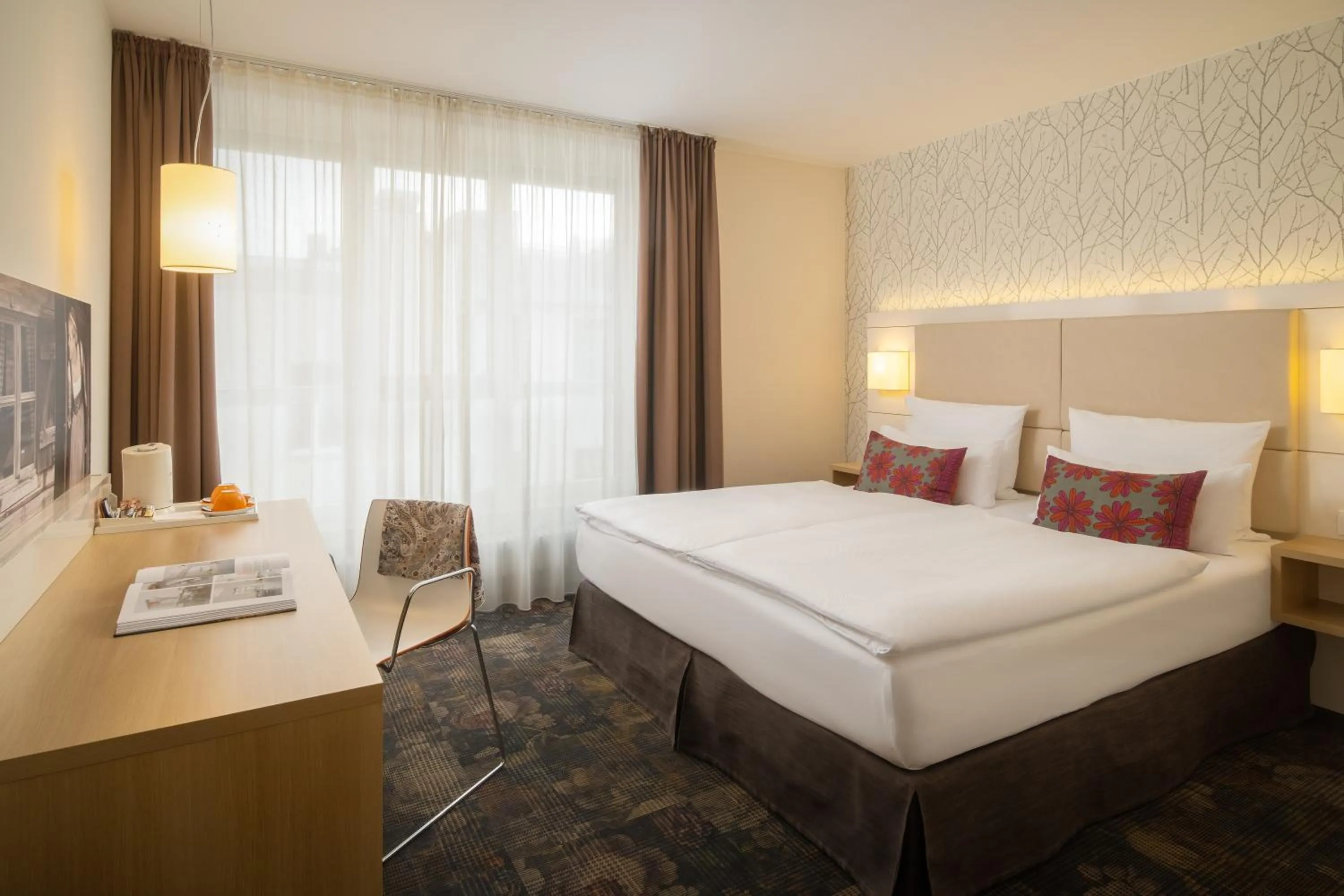 Photo of the whole room, Bed in Boutique Hotel Atrium München