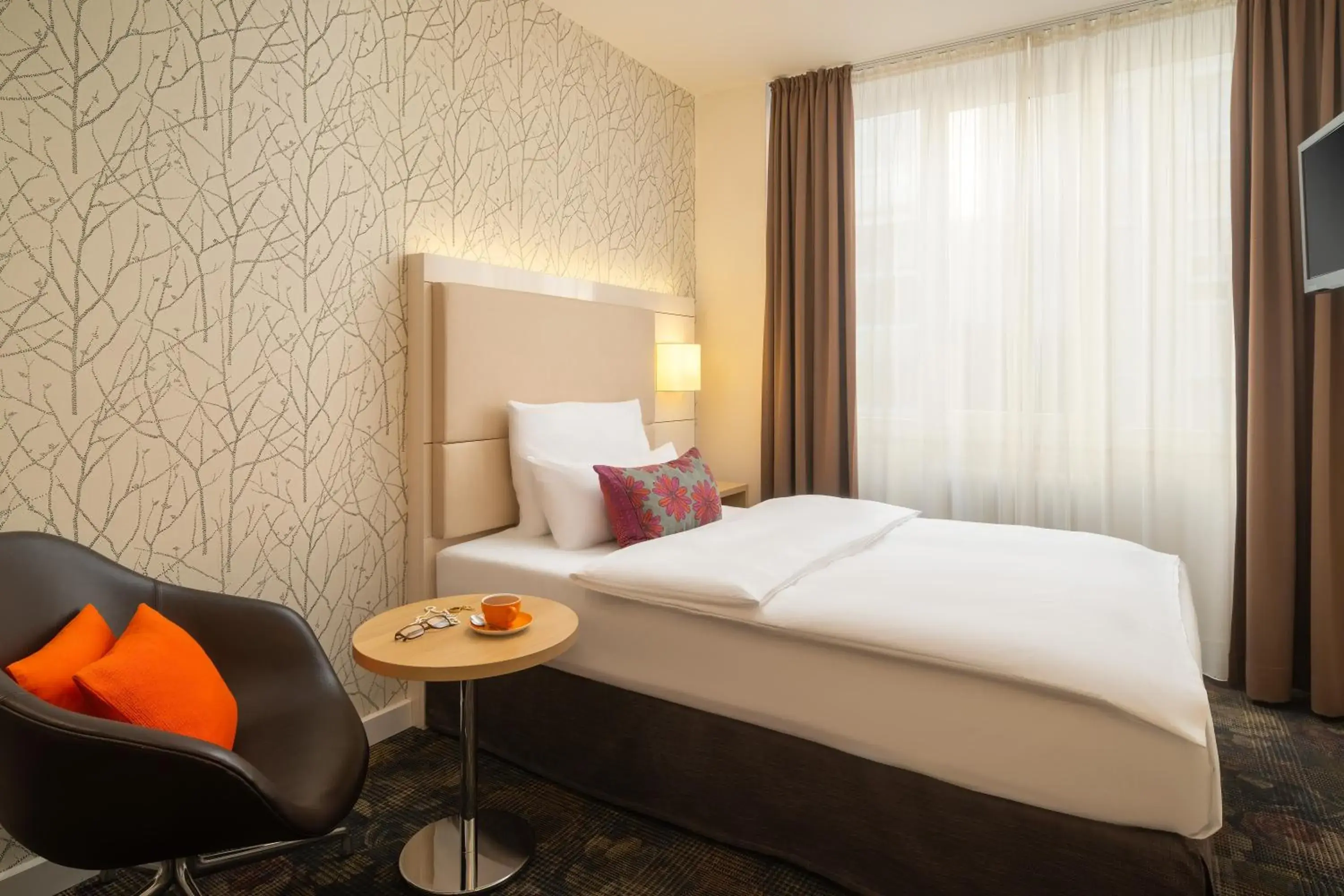 Comfort Single Room Garden side in Boutique Hotel Atrium München Comfort Single Room Garden side in Boutique Hotel Atrium München