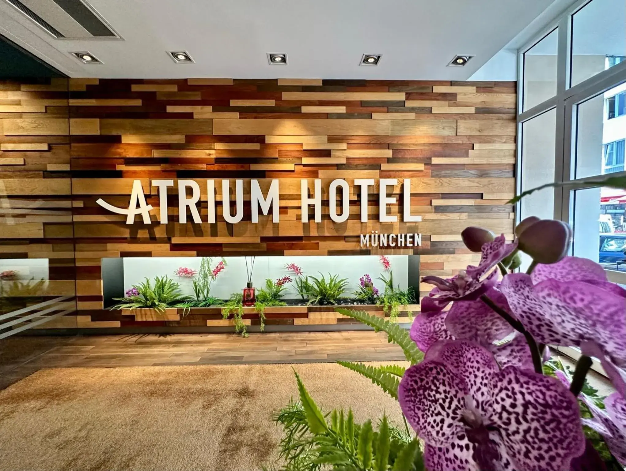 Facade/entrance in Boutique Hotel Atrium München Facade/entrance in Boutique Hotel Atrium München