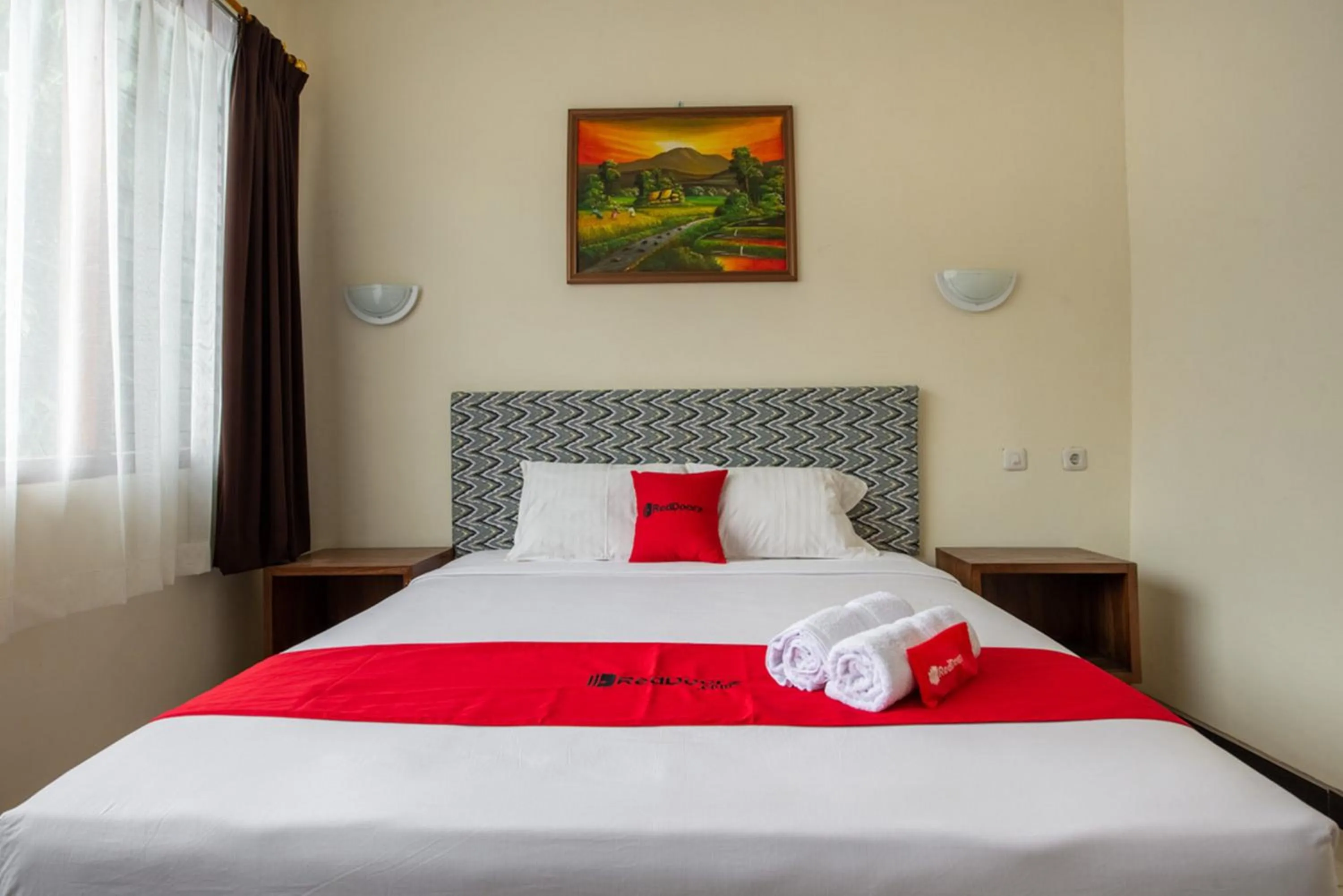 Bed in RedDoorz Plus near Balai Kota Batu 2