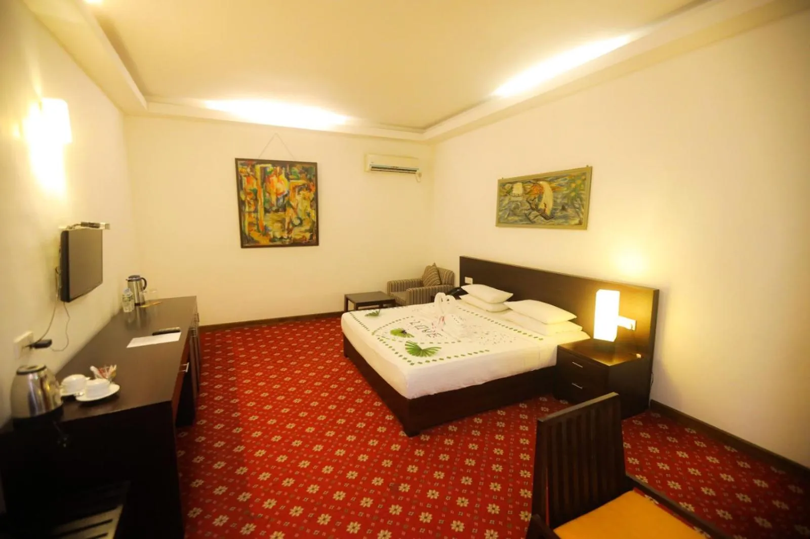 Bed in Ramadia Ran Mal Holiday Resort