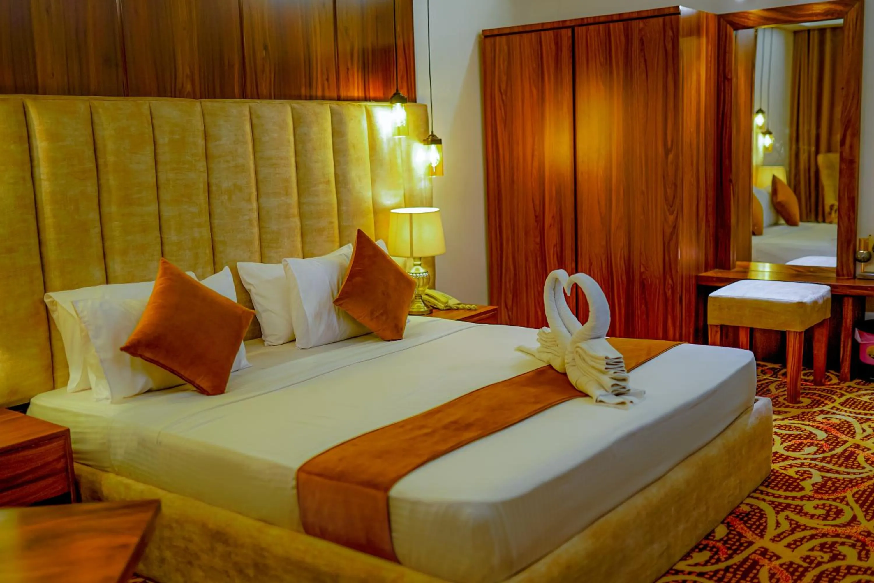 Bed in Ramadia Ran Mal Holiday Resort