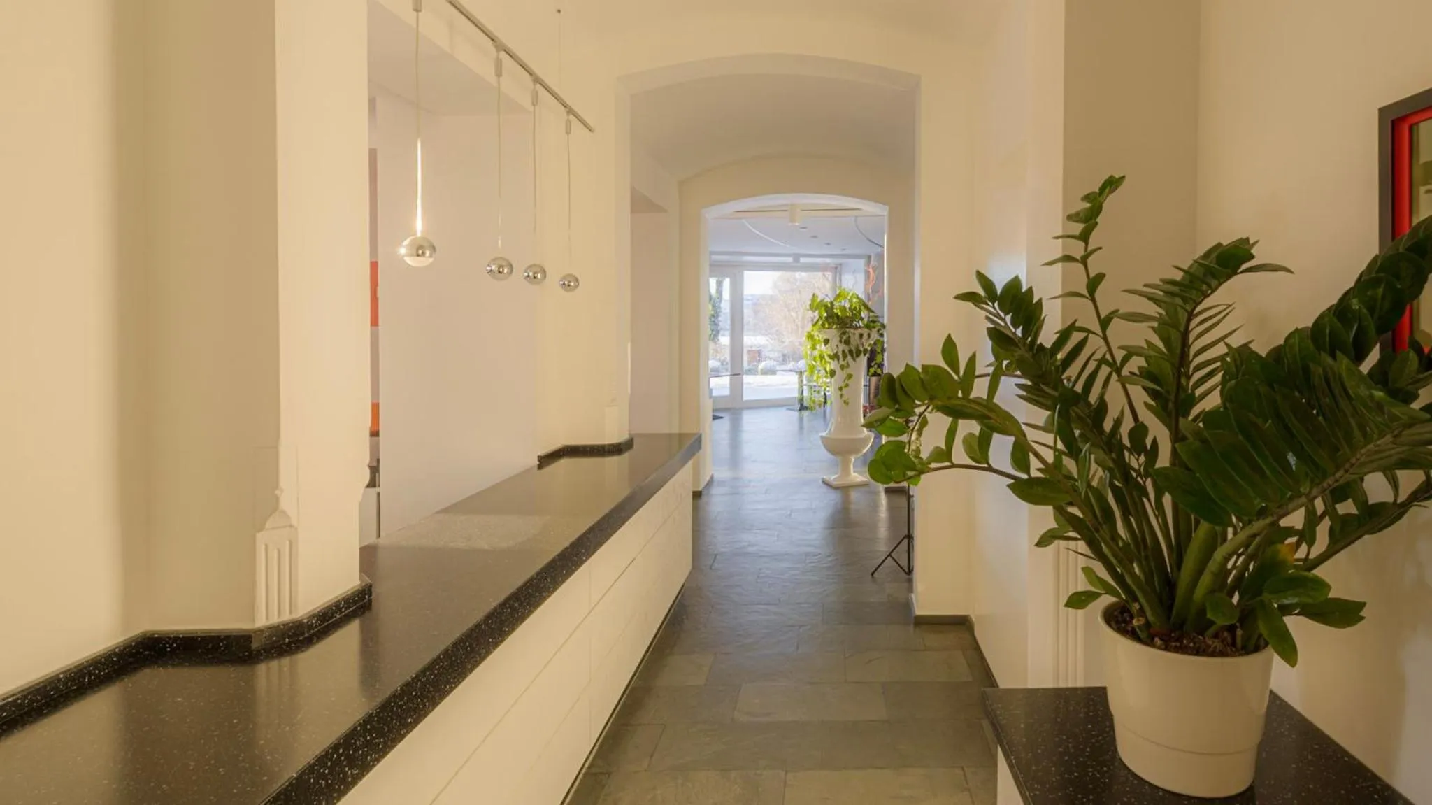 Property building in Hotel Am Tiefwarensee