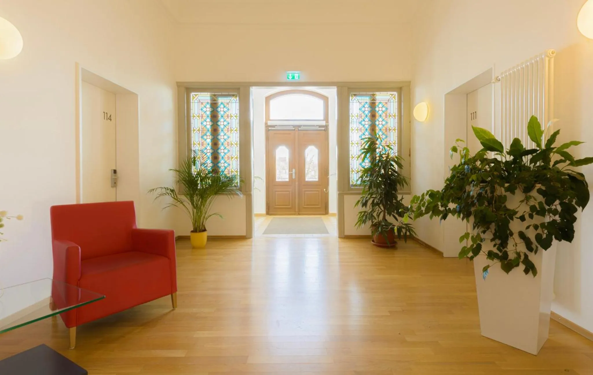 Property building in Hotel Am Tiefwarensee