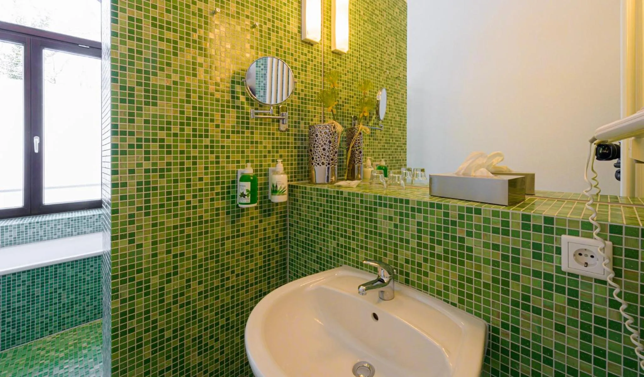 Bathroom in Hotel Am Tiefwarensee