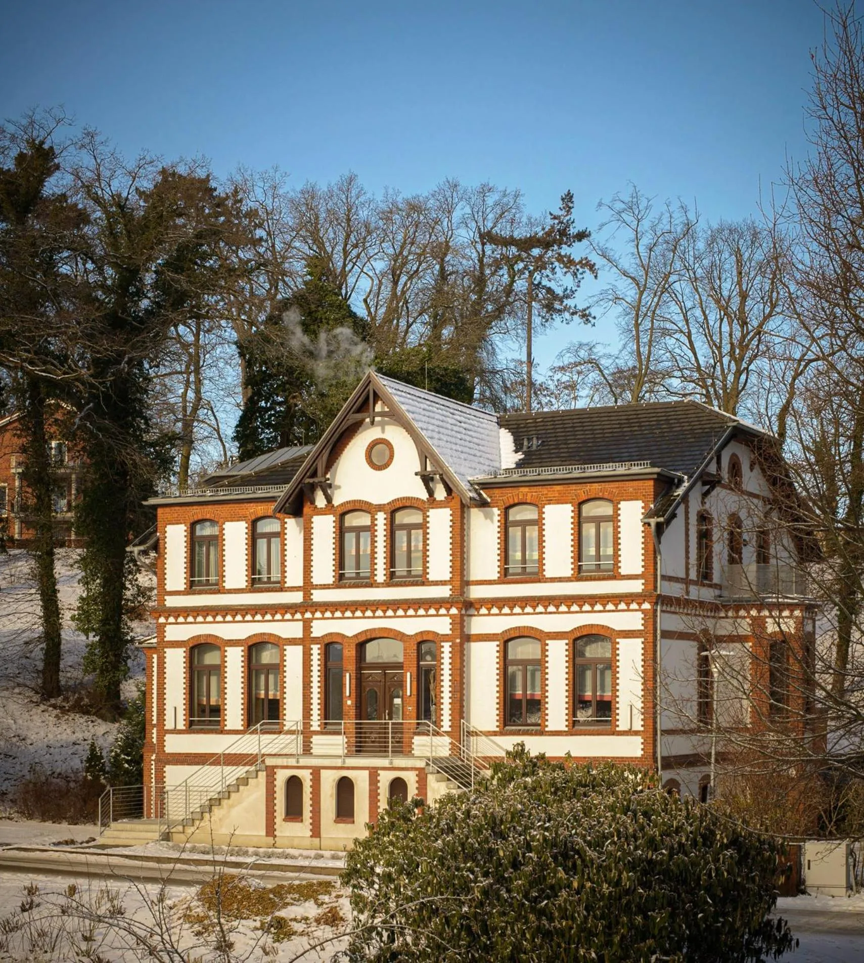 Property building in Hotel Am Tiefwarensee