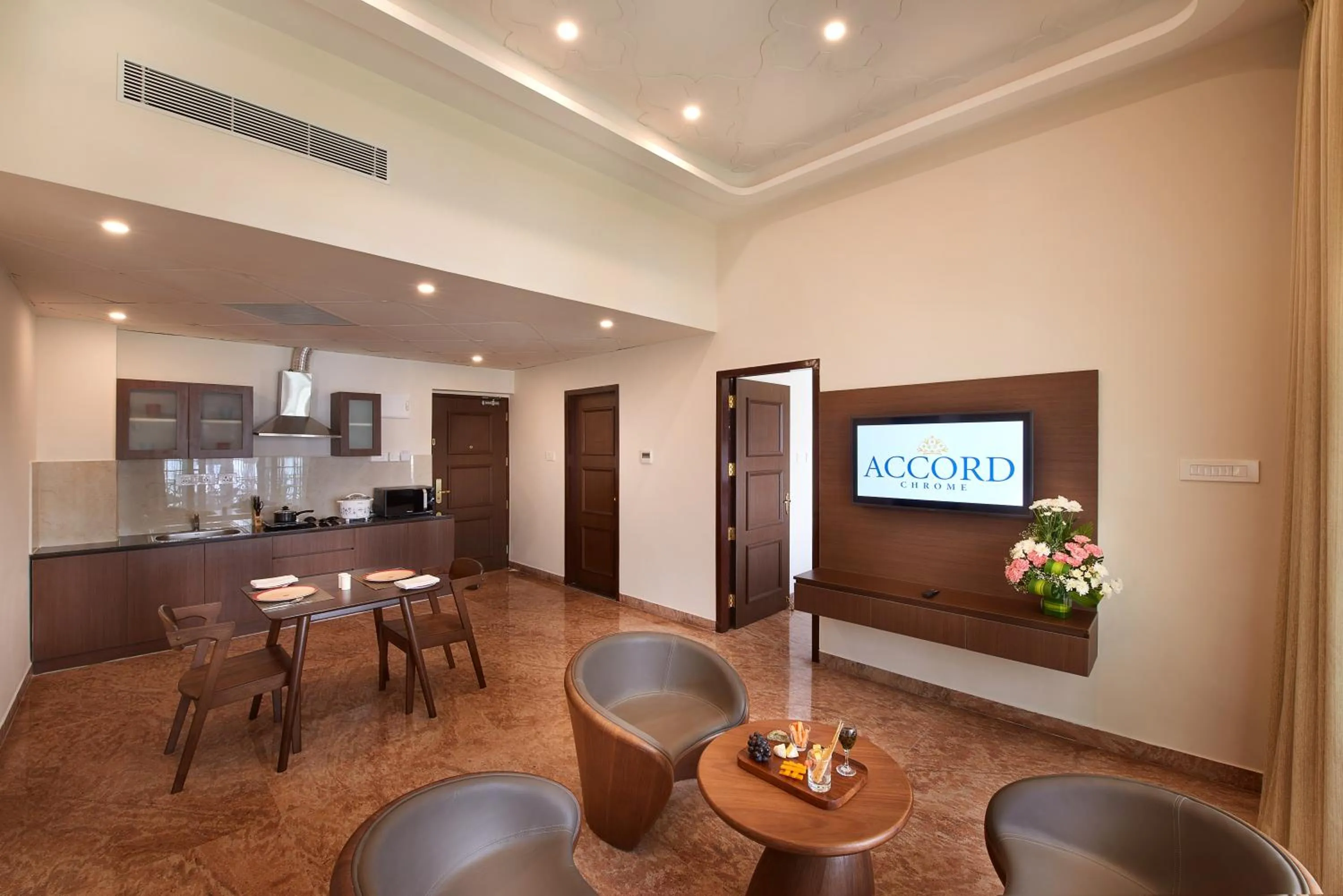 Living room in Accord Chrome