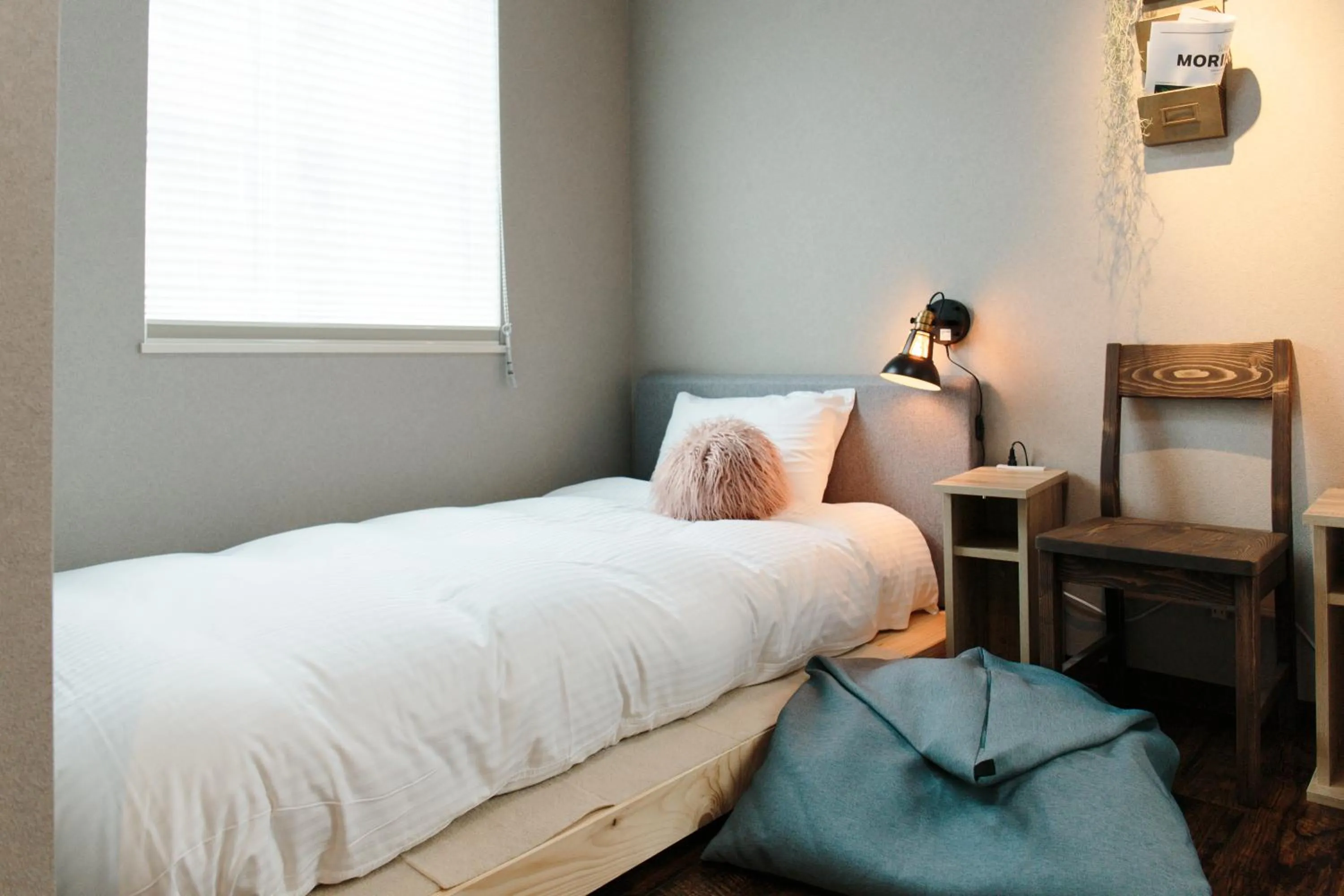 Bed in Lampstand STAY Asahikawa