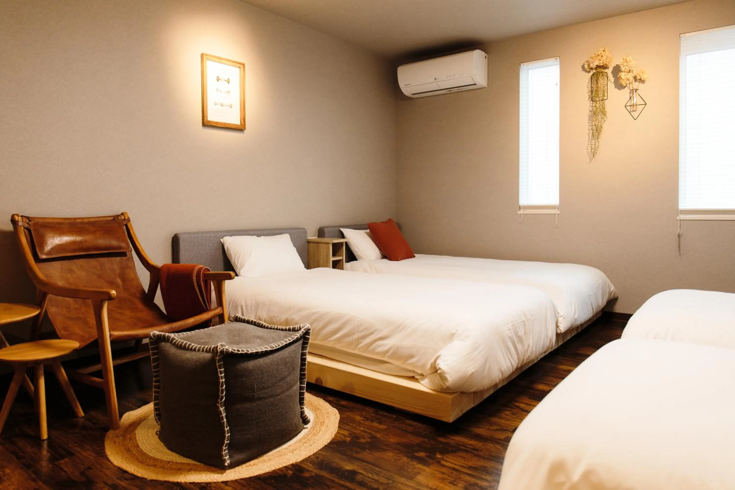 Bed in Lampstand STAY Asahikawa