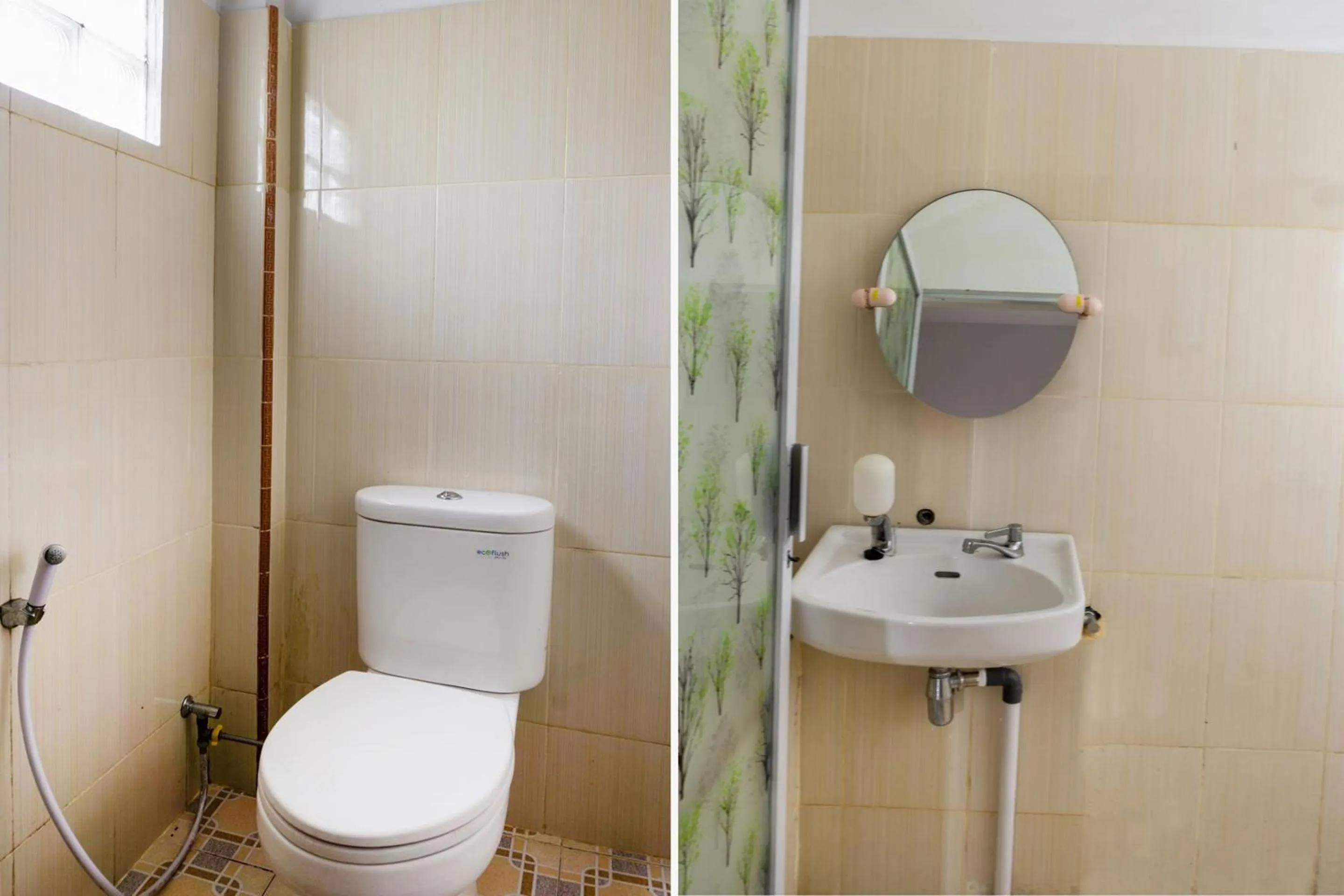 Bathroom in Hotel O Mandiri Guest House Syariah