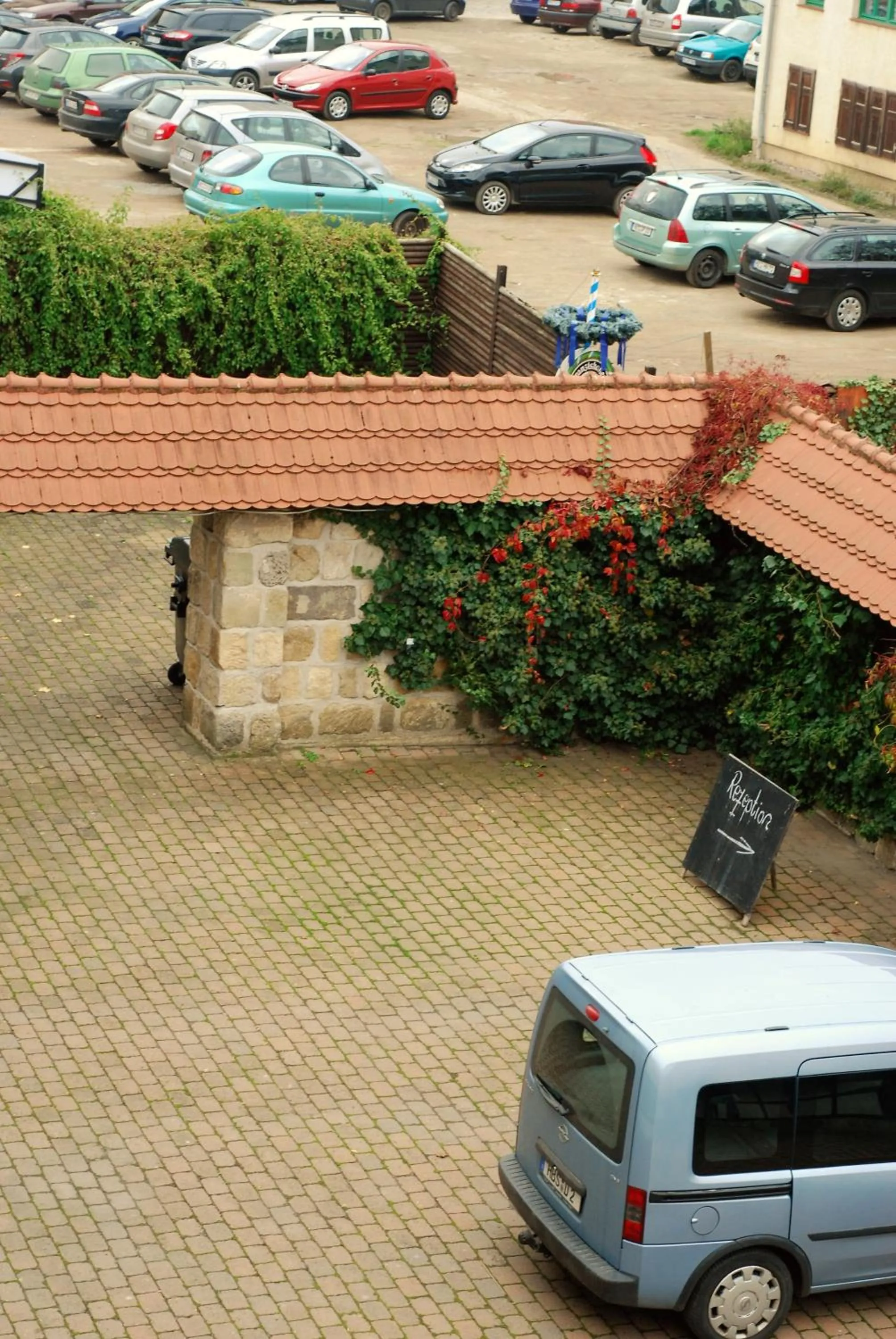 Bird's eye view in Hotel Abtshof