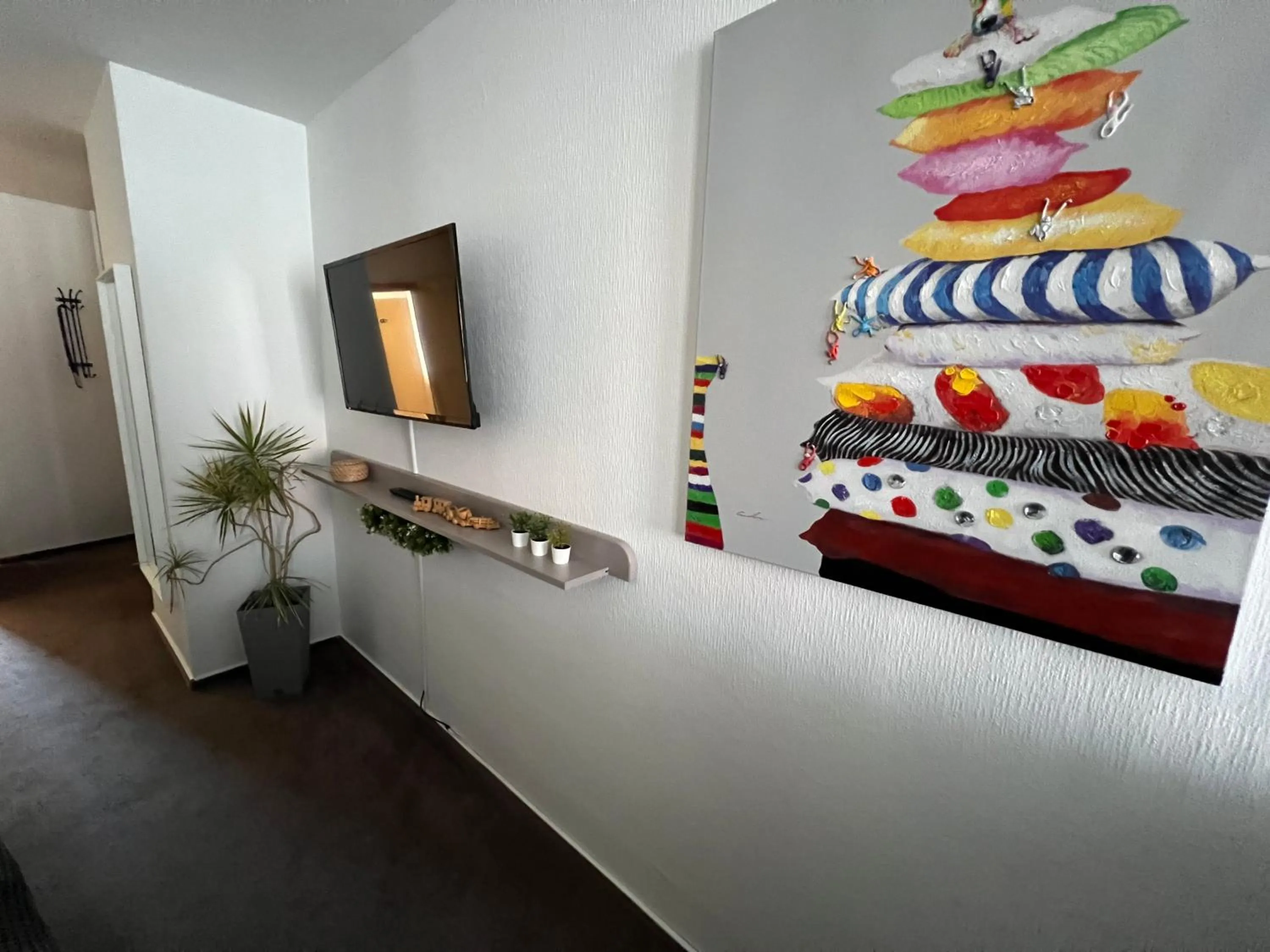 Bed in Hotel Abtshof