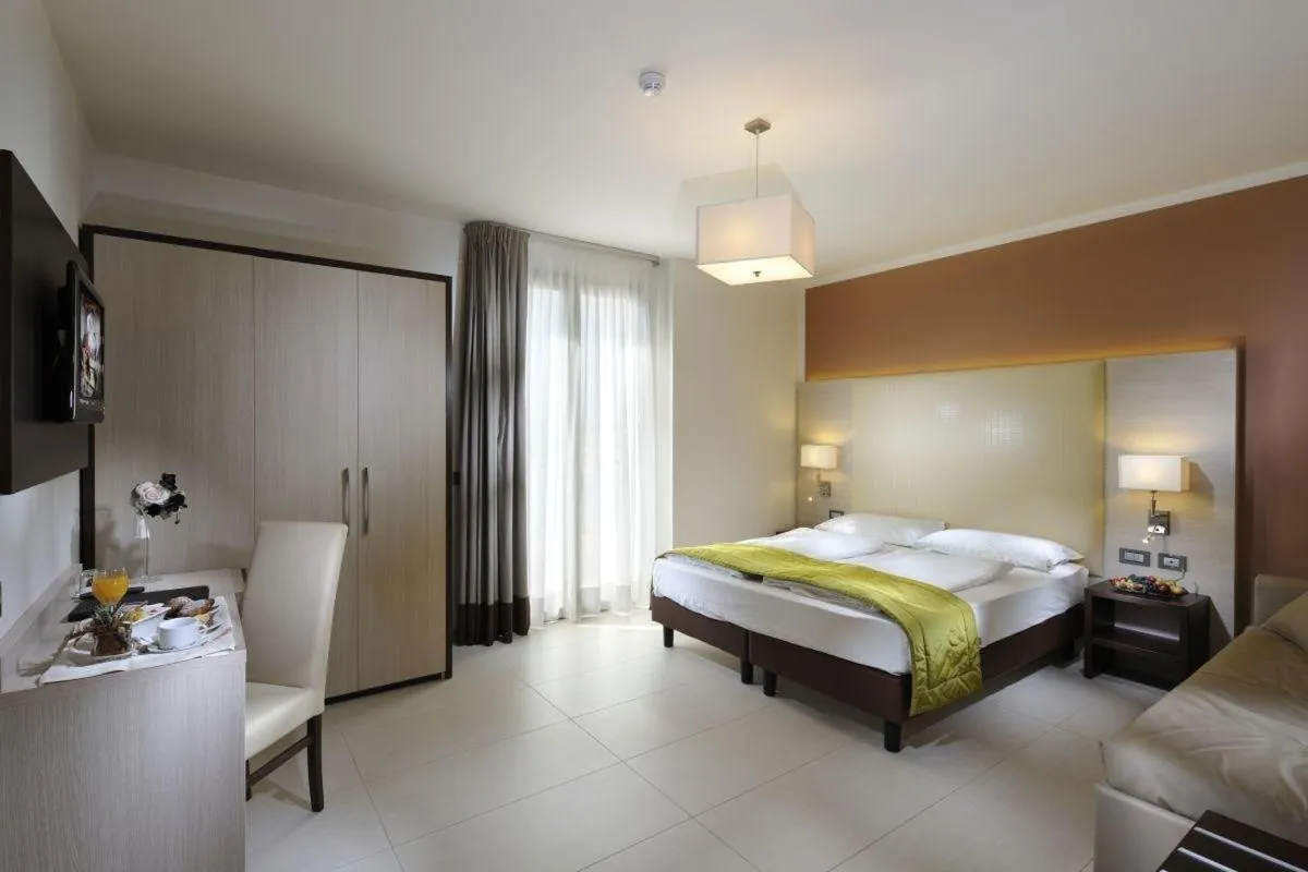 Bed in Hotel Lido Bibione Beach